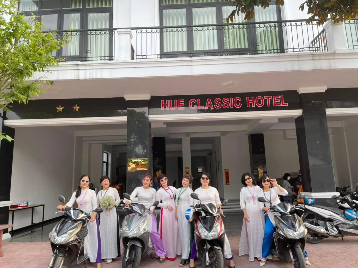 Facade/entrance in Hue Classic Hotel