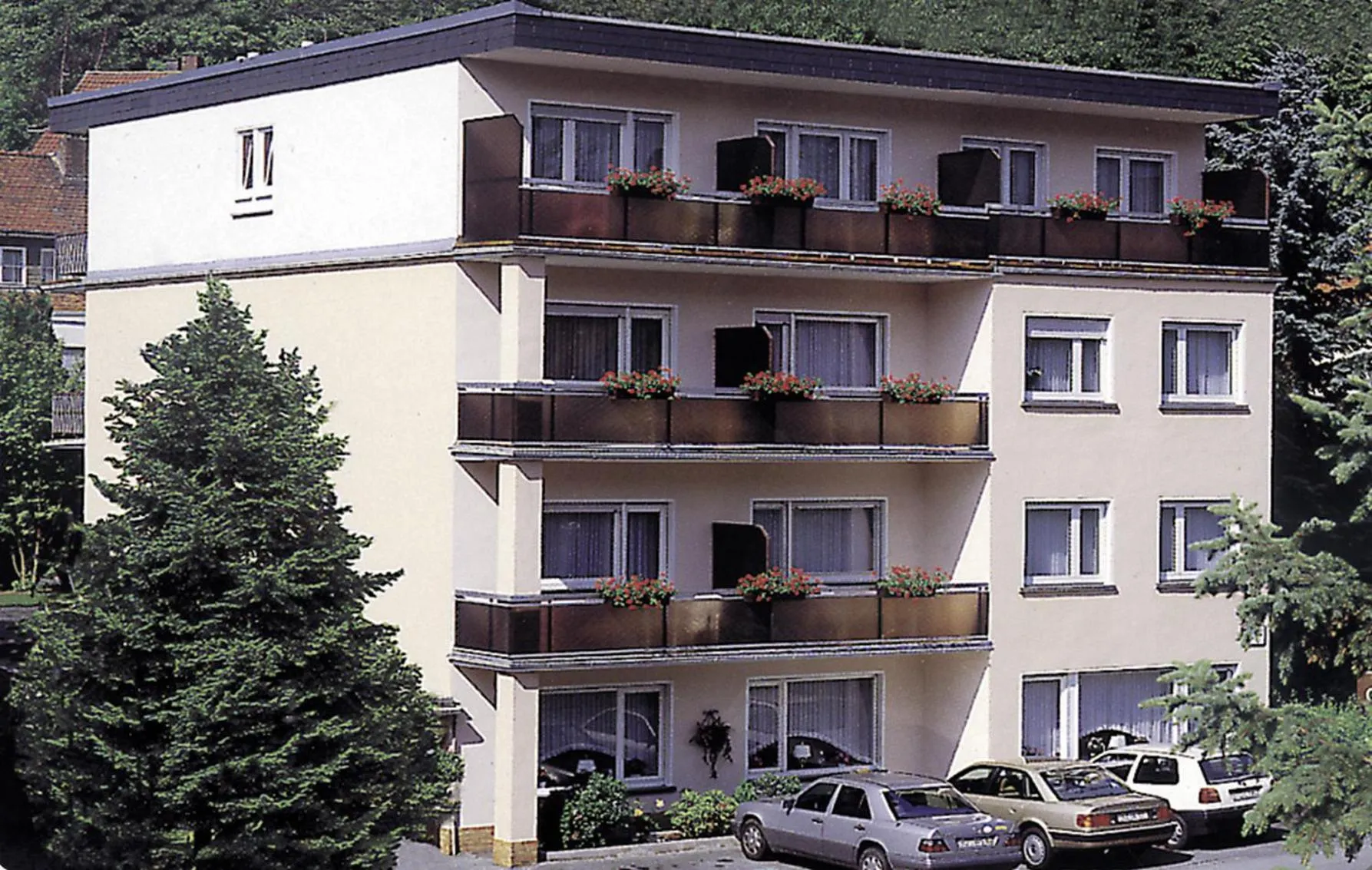 Facade/entrance in Hotel Olympia