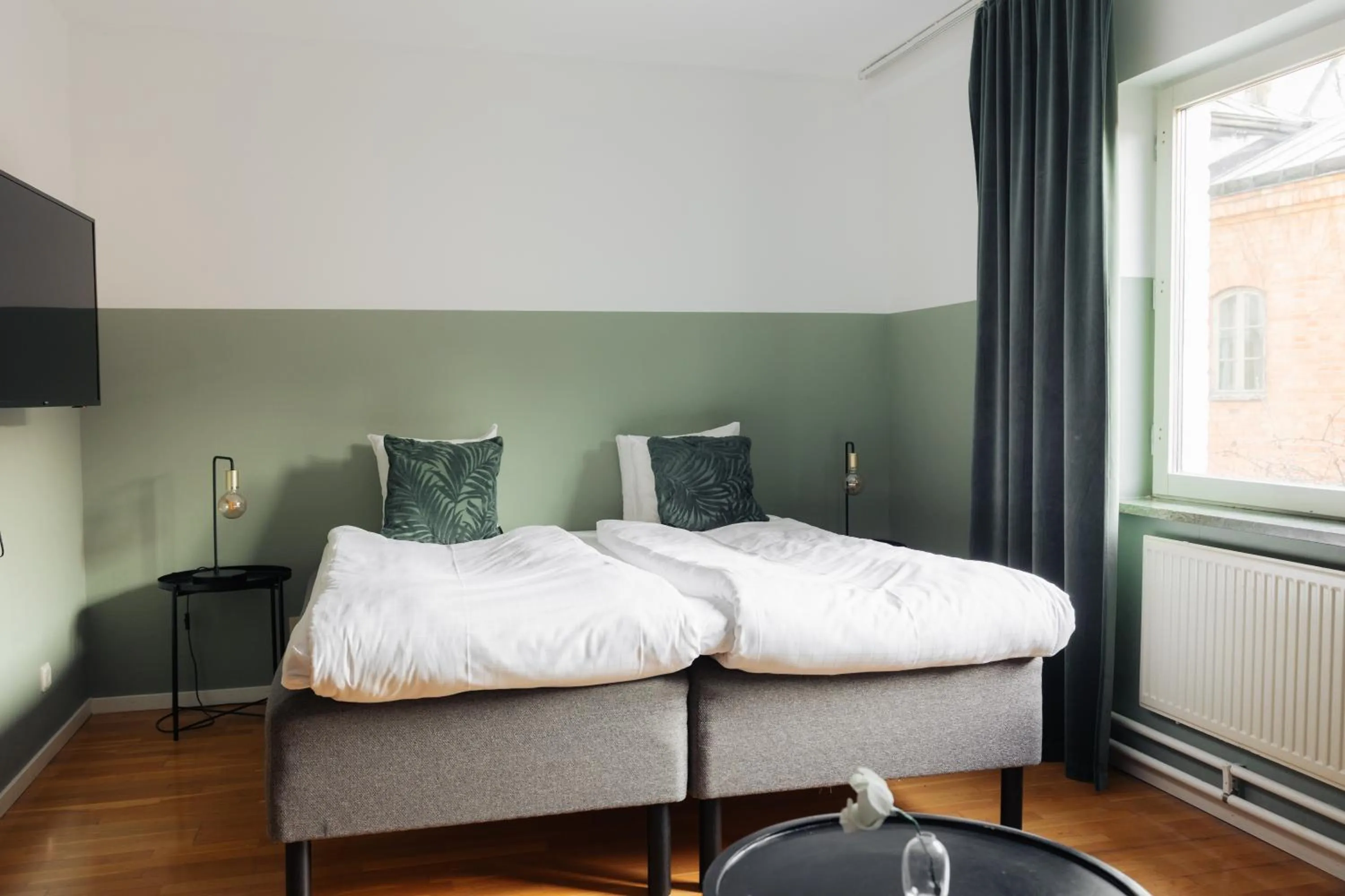 Bed in Botanika Uppsala