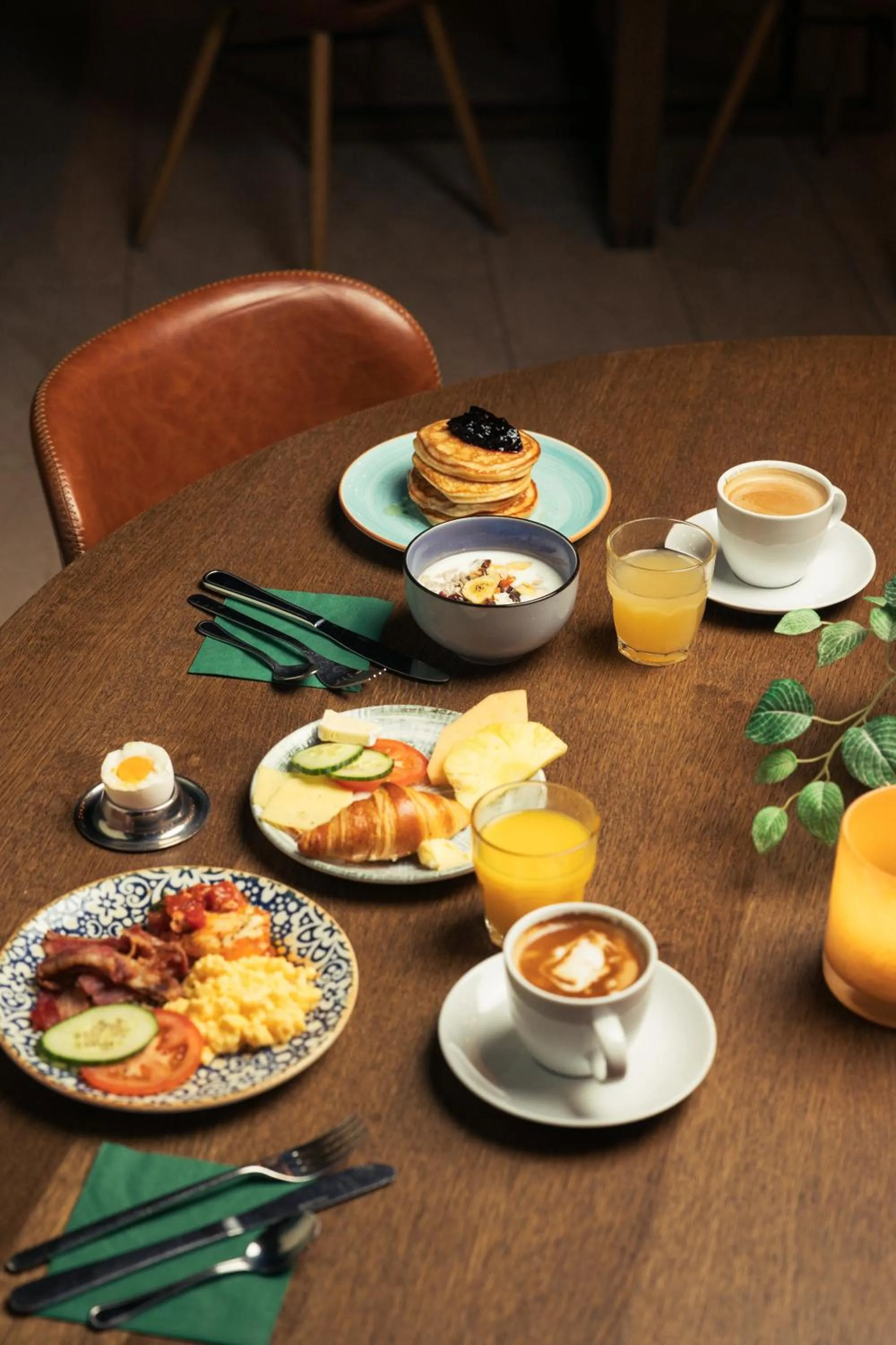 Breakfast in Botanika Uppsala