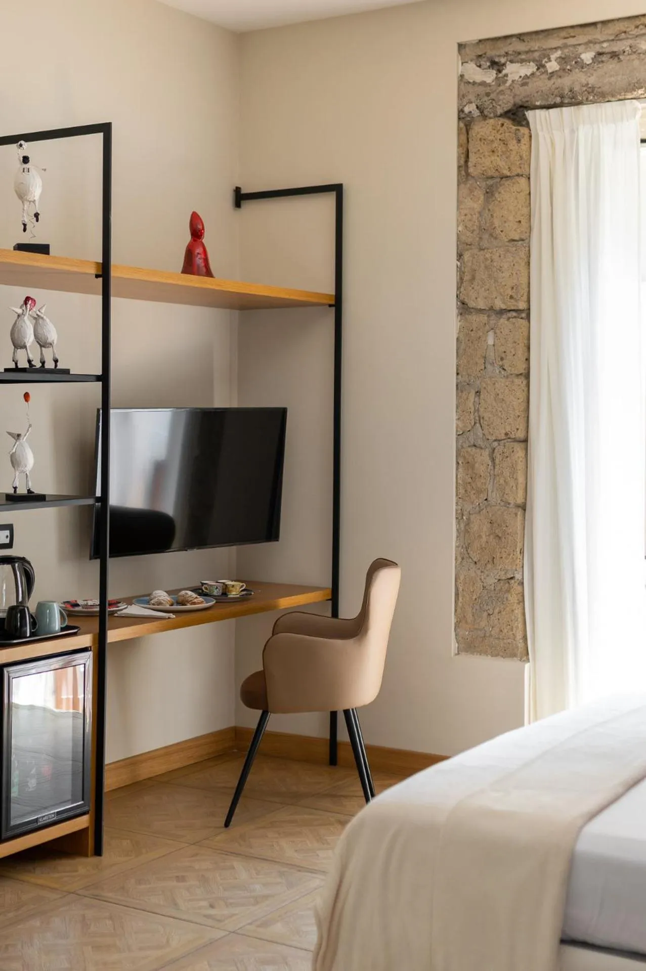 Bed in Kbirr Charming House