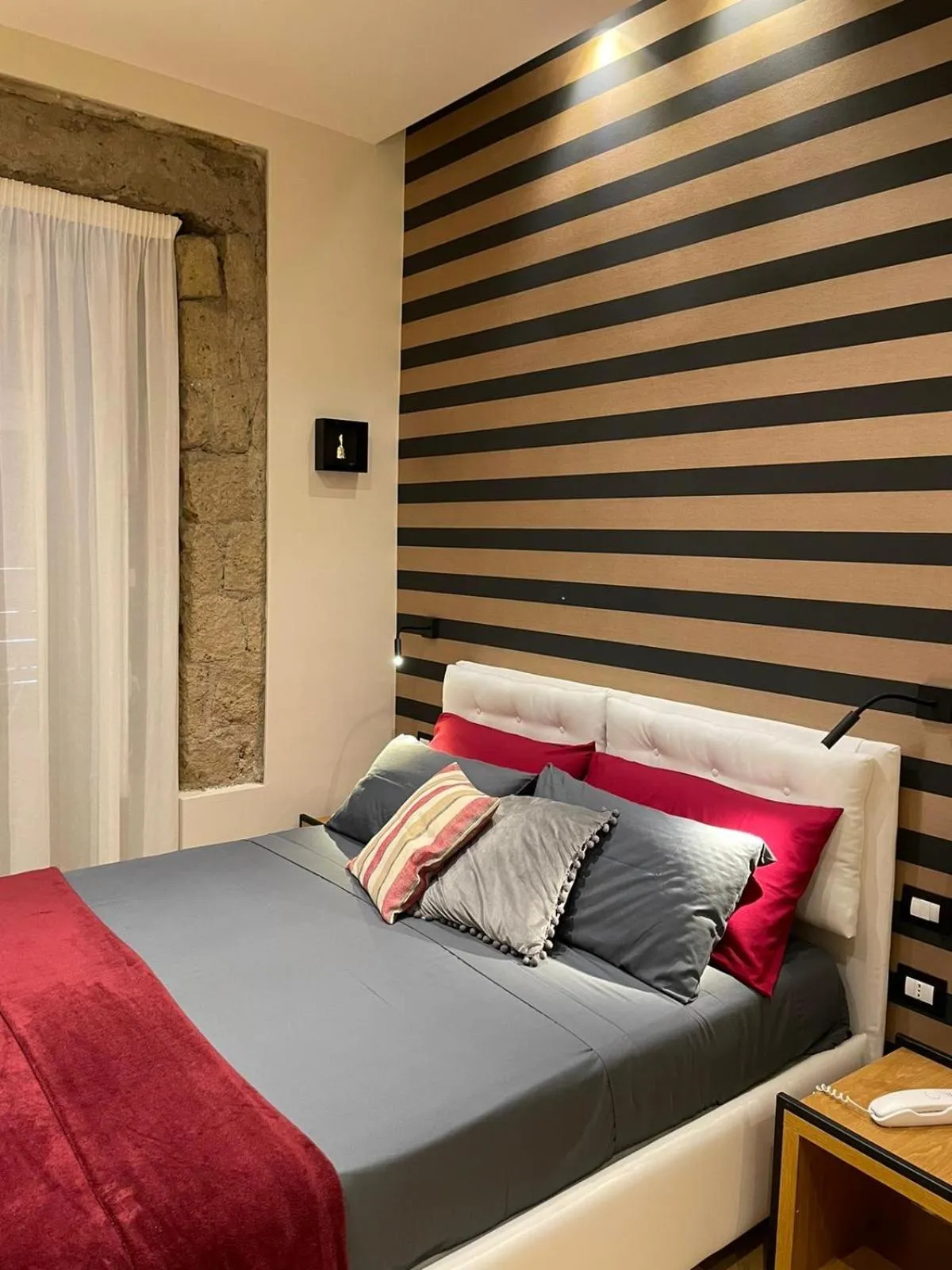 Bed in Kbirr Charming House