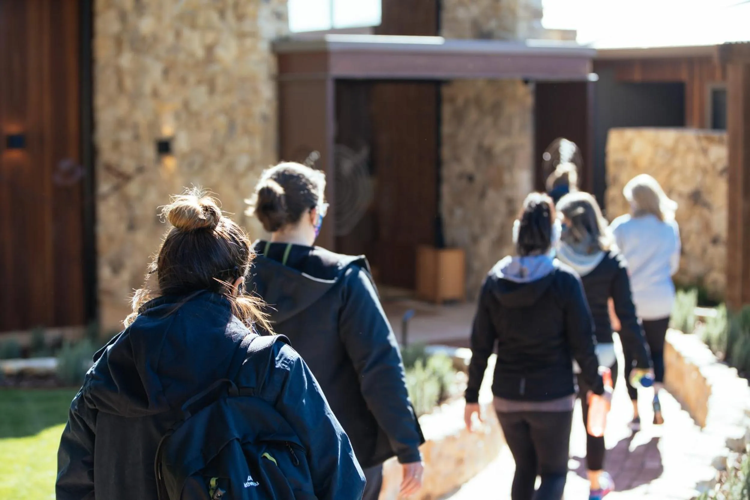 Natural landscape in Sequoia Lodge