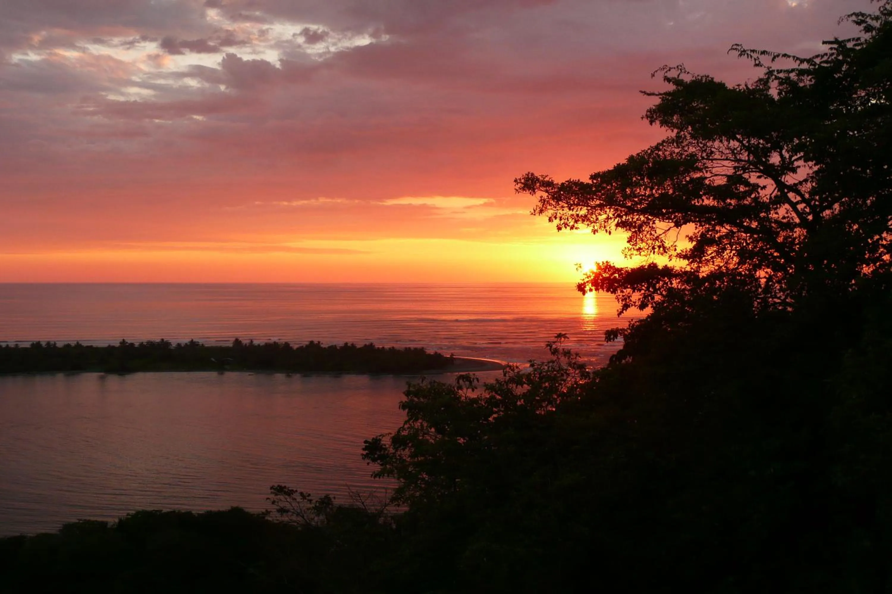 Sunset in El Paraiso Azul