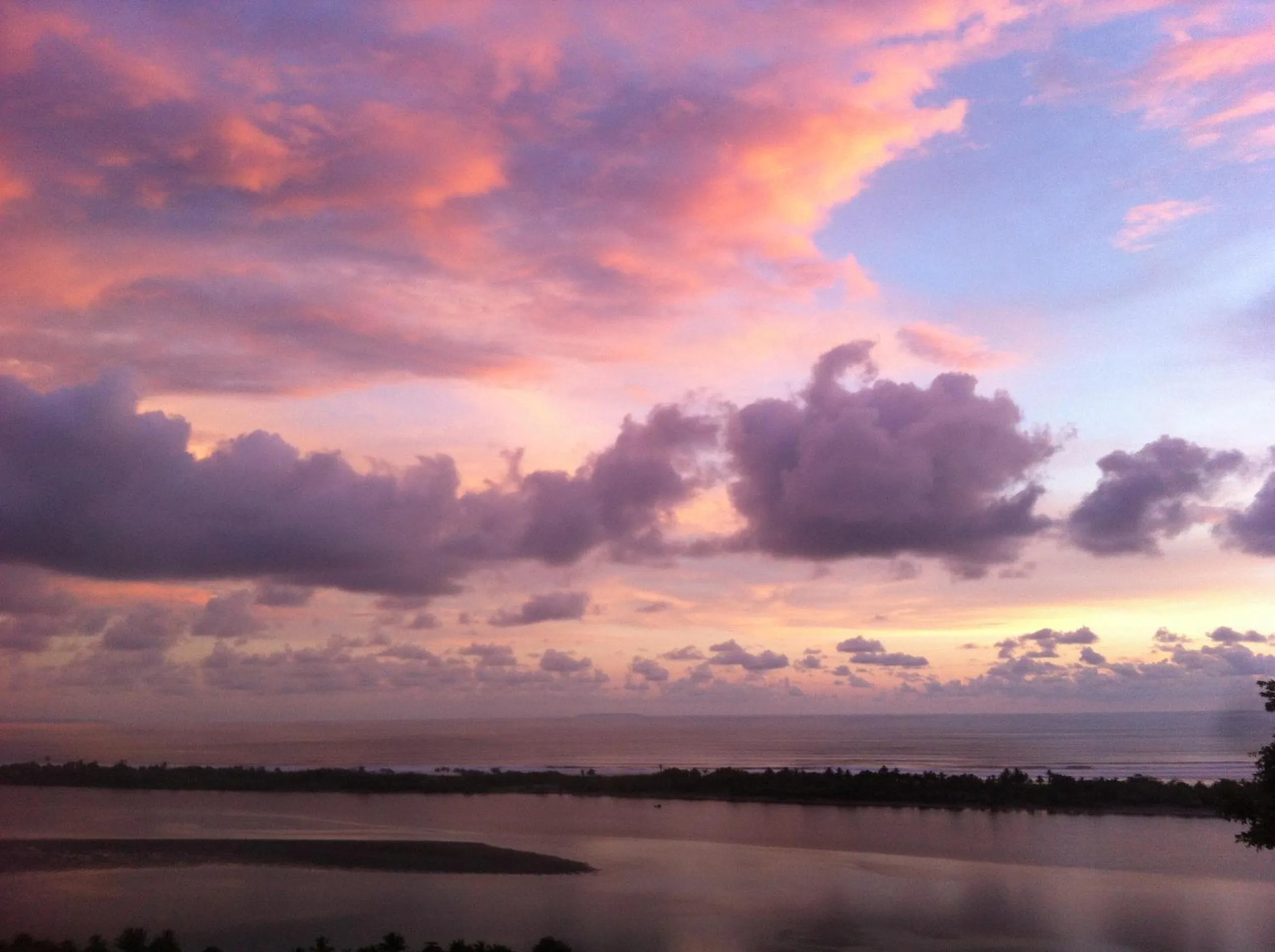 Sunset in El Paraiso Azul