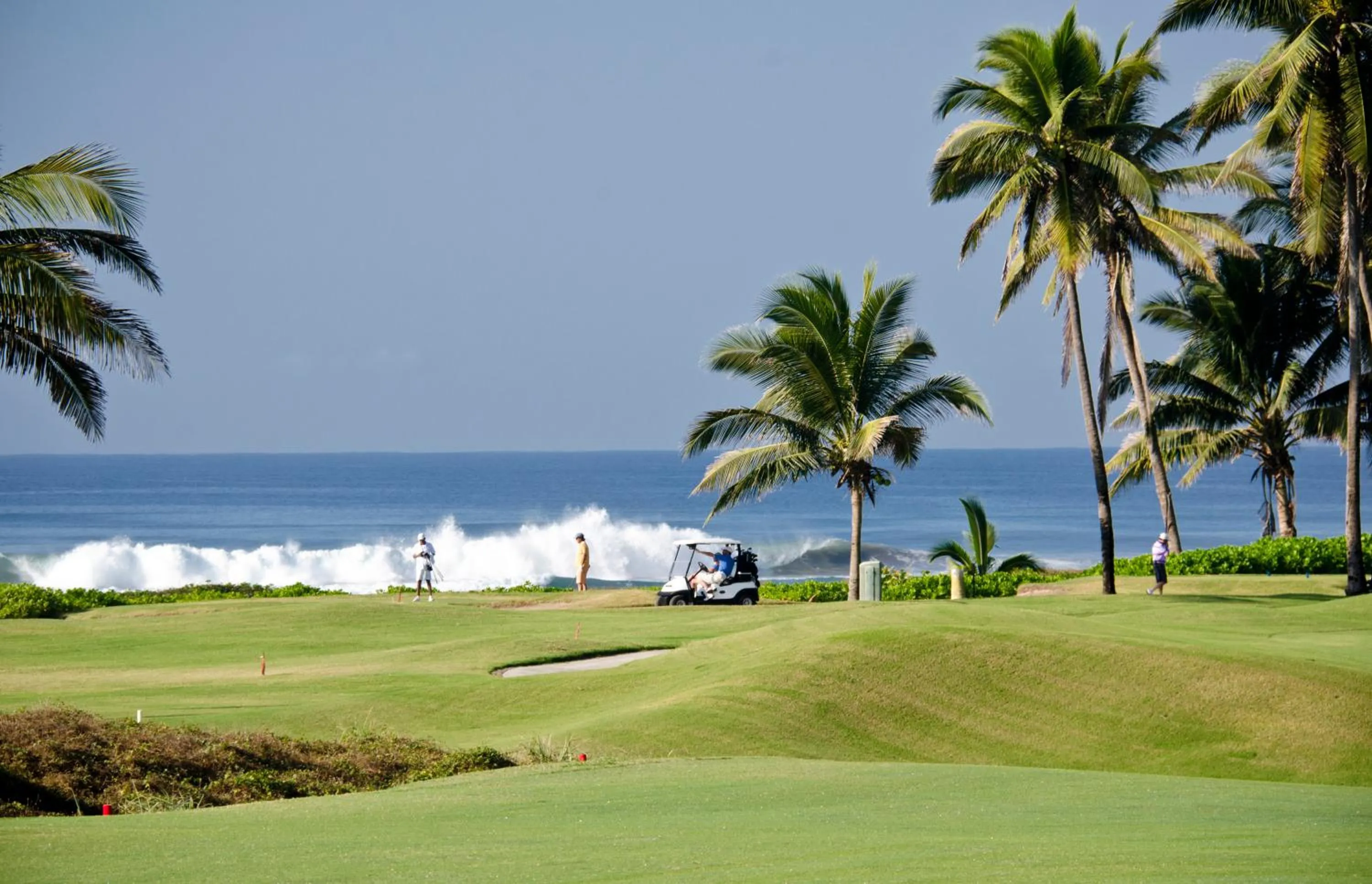 Golfcourse in Hotel Tres Vidas Acapulco