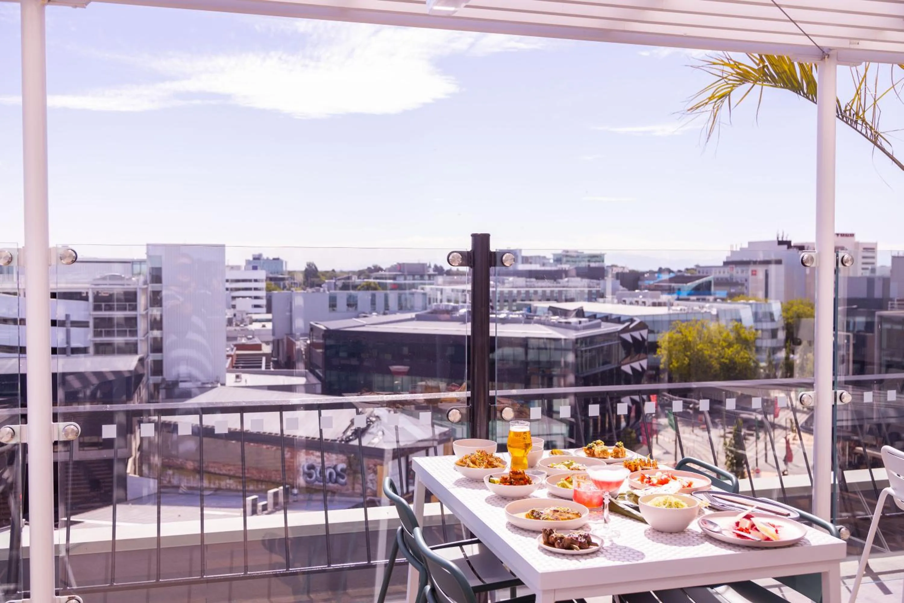 Restaurant/places to eat in The Muse Christchurch Art Hotel