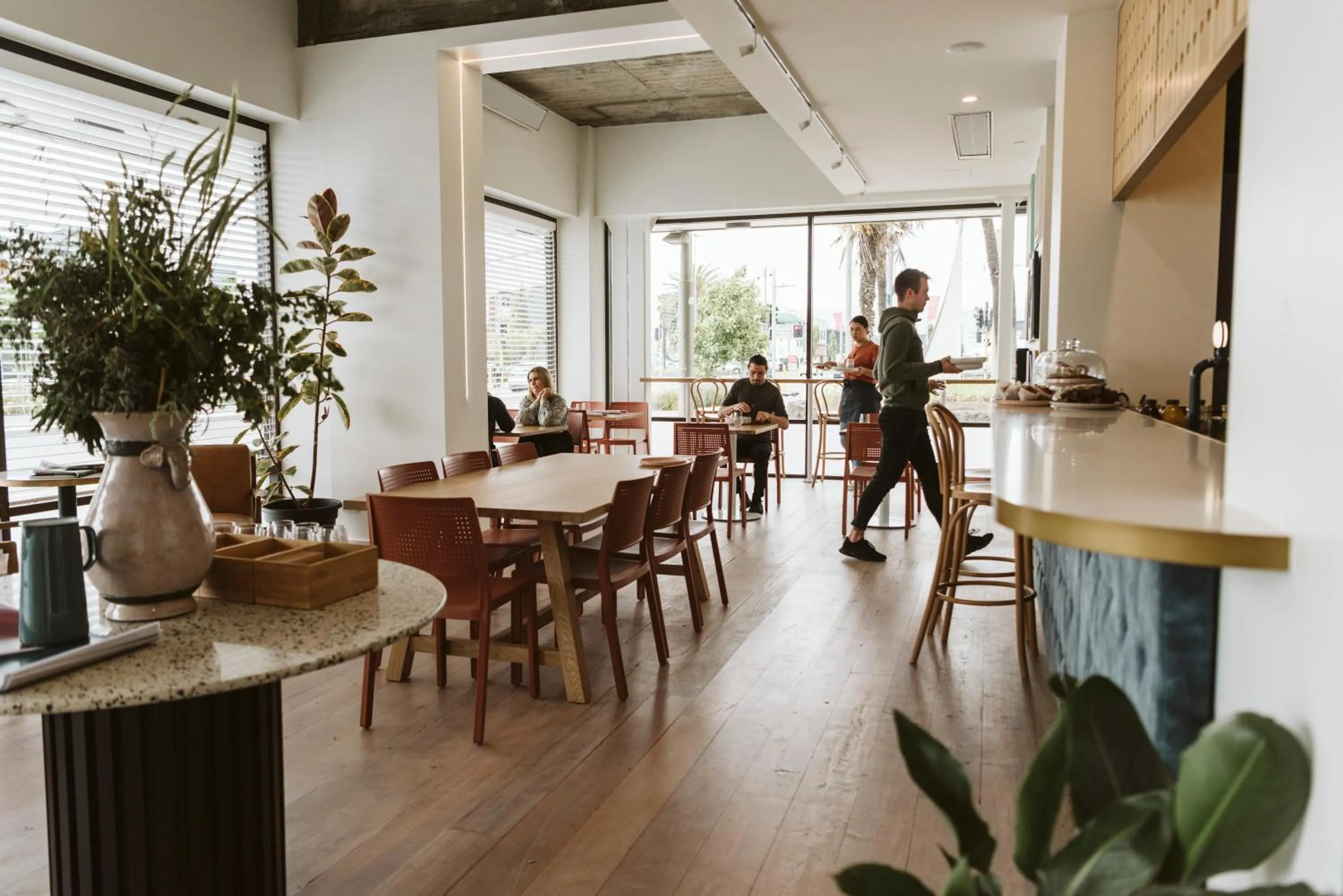 Restaurant/places to eat in The Muse Christchurch Art Hotel