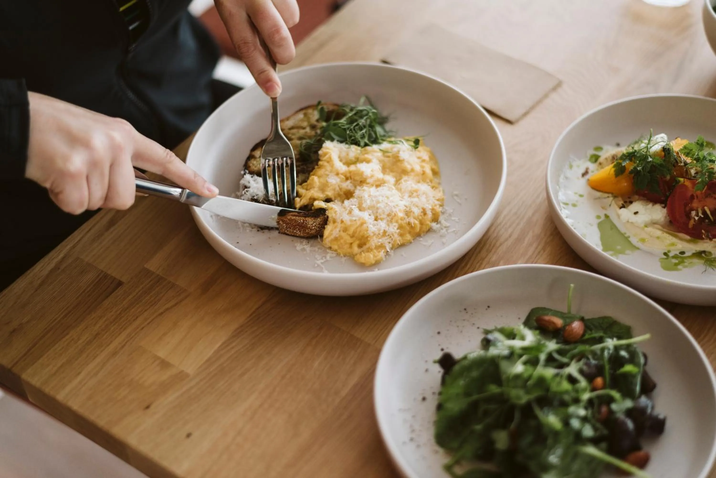 Breakfast in The Muse Christchurch Art Hotel