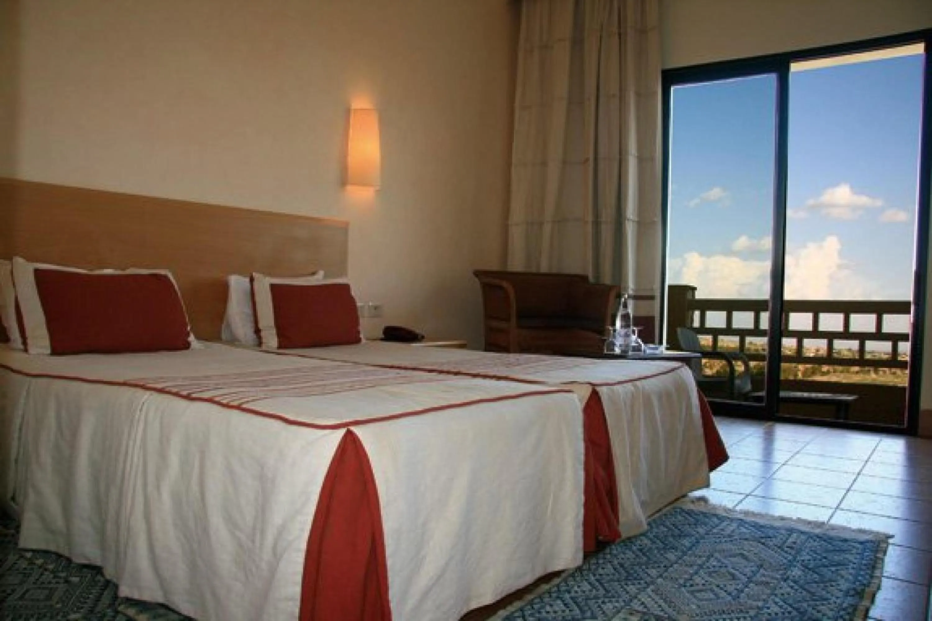 Bed in Sufetula Hotel