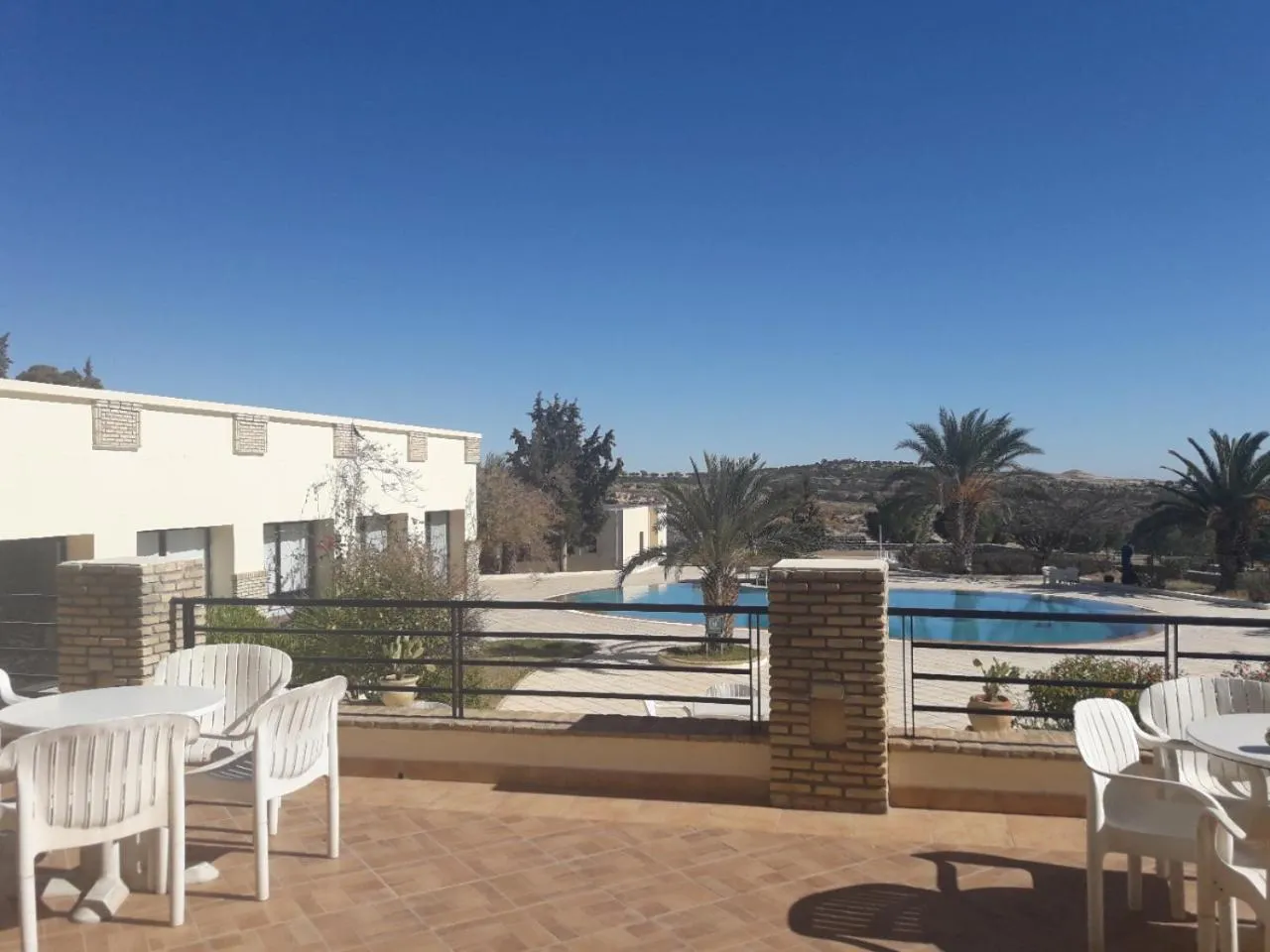 Patio in Sufetula Hotel