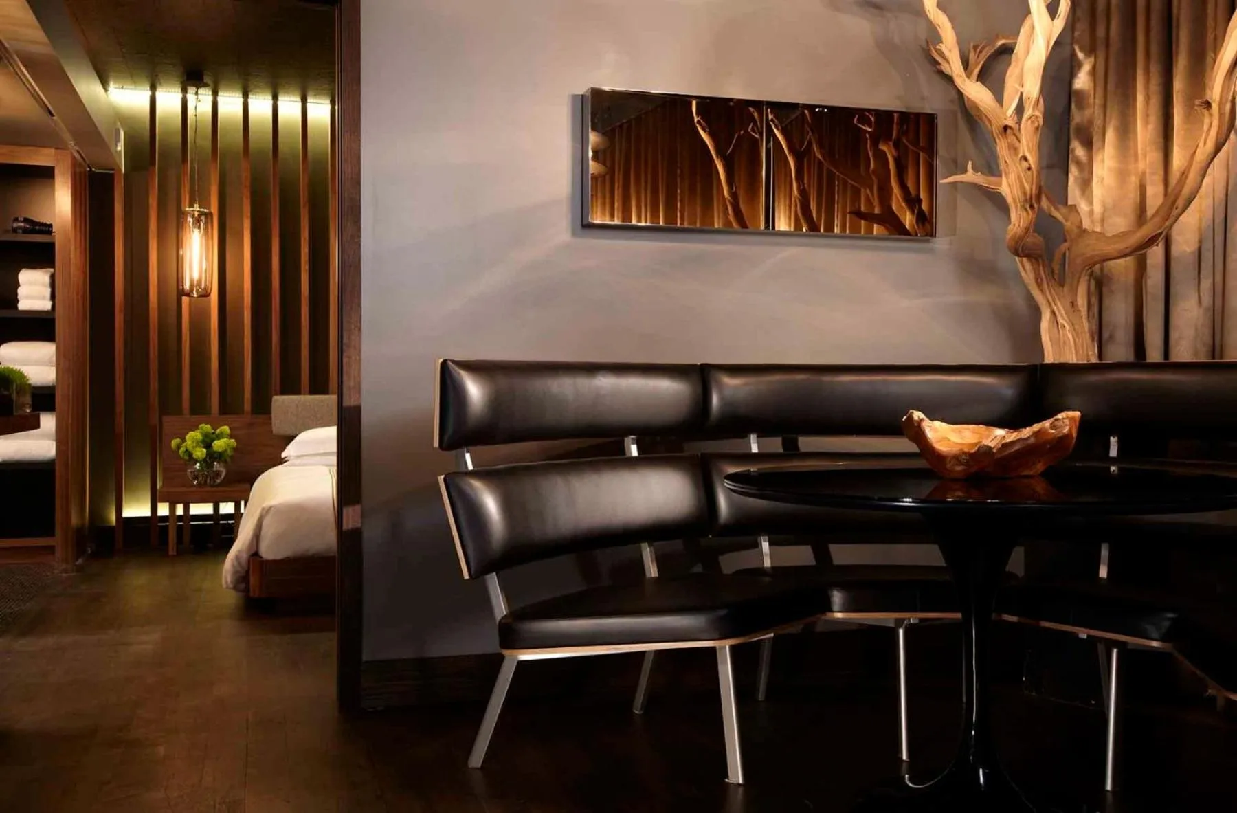 Seating area in The Hollywood Roosevelt