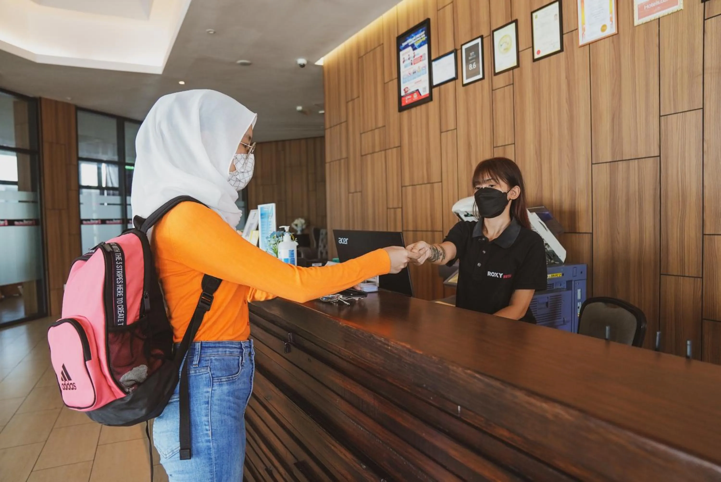 Lobby or reception in Roxy Hotel Serian