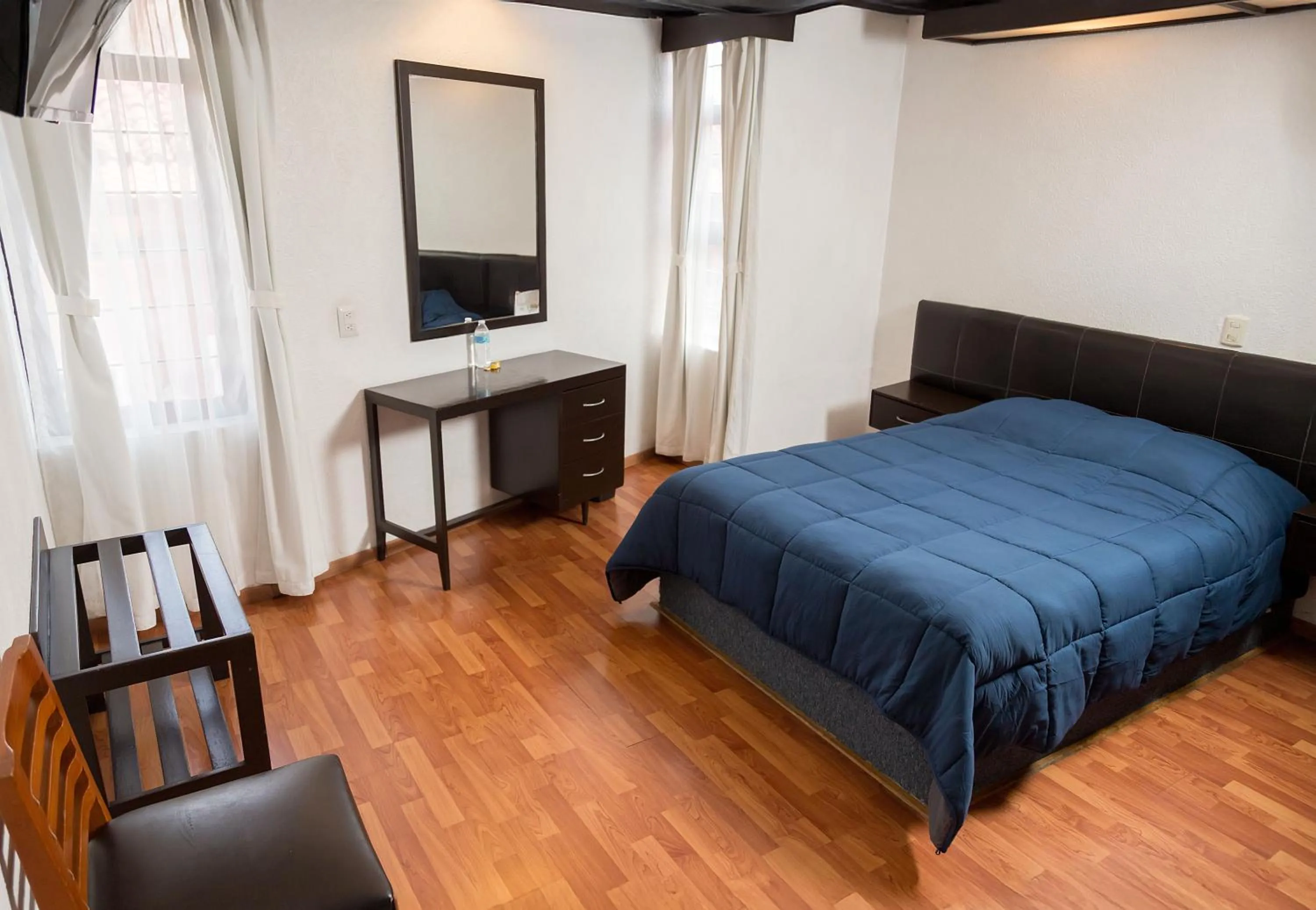 Bed in Hotel Central Teziutlan