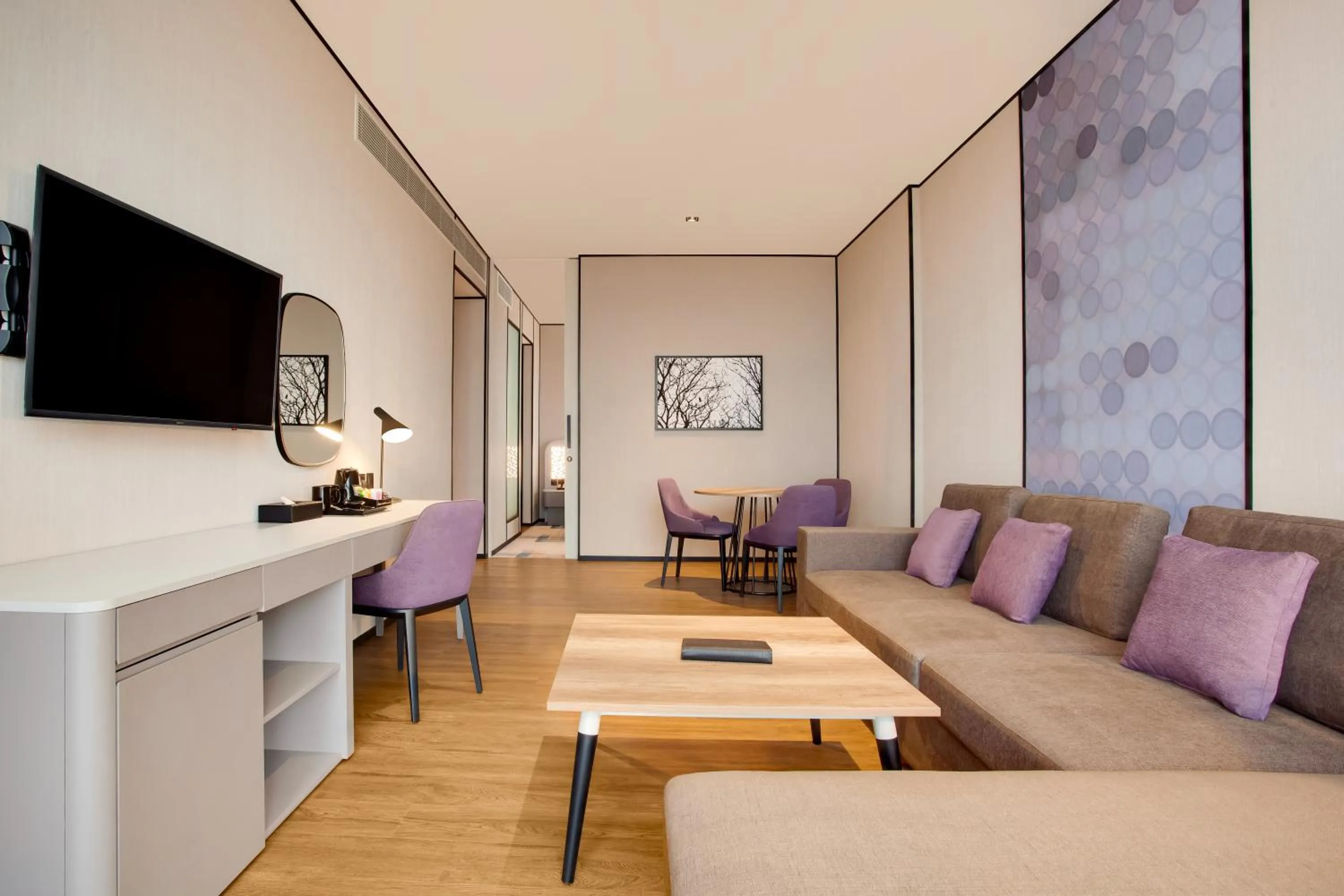 Living room in Lemon Tree Hotel, Jumeirah Dubai