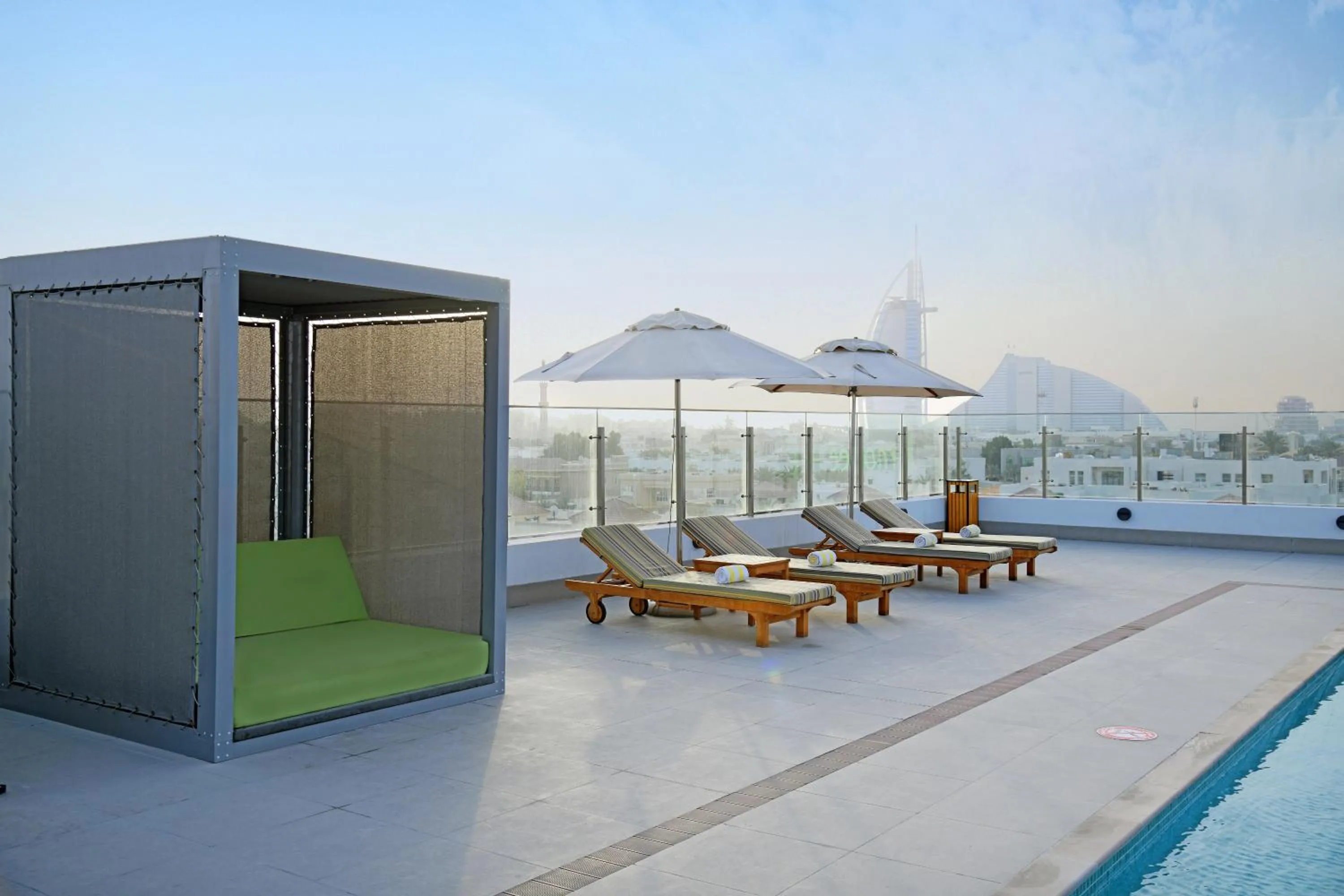 Swimming pool in Lemon Tree Hotel, Jumeirah Dubai