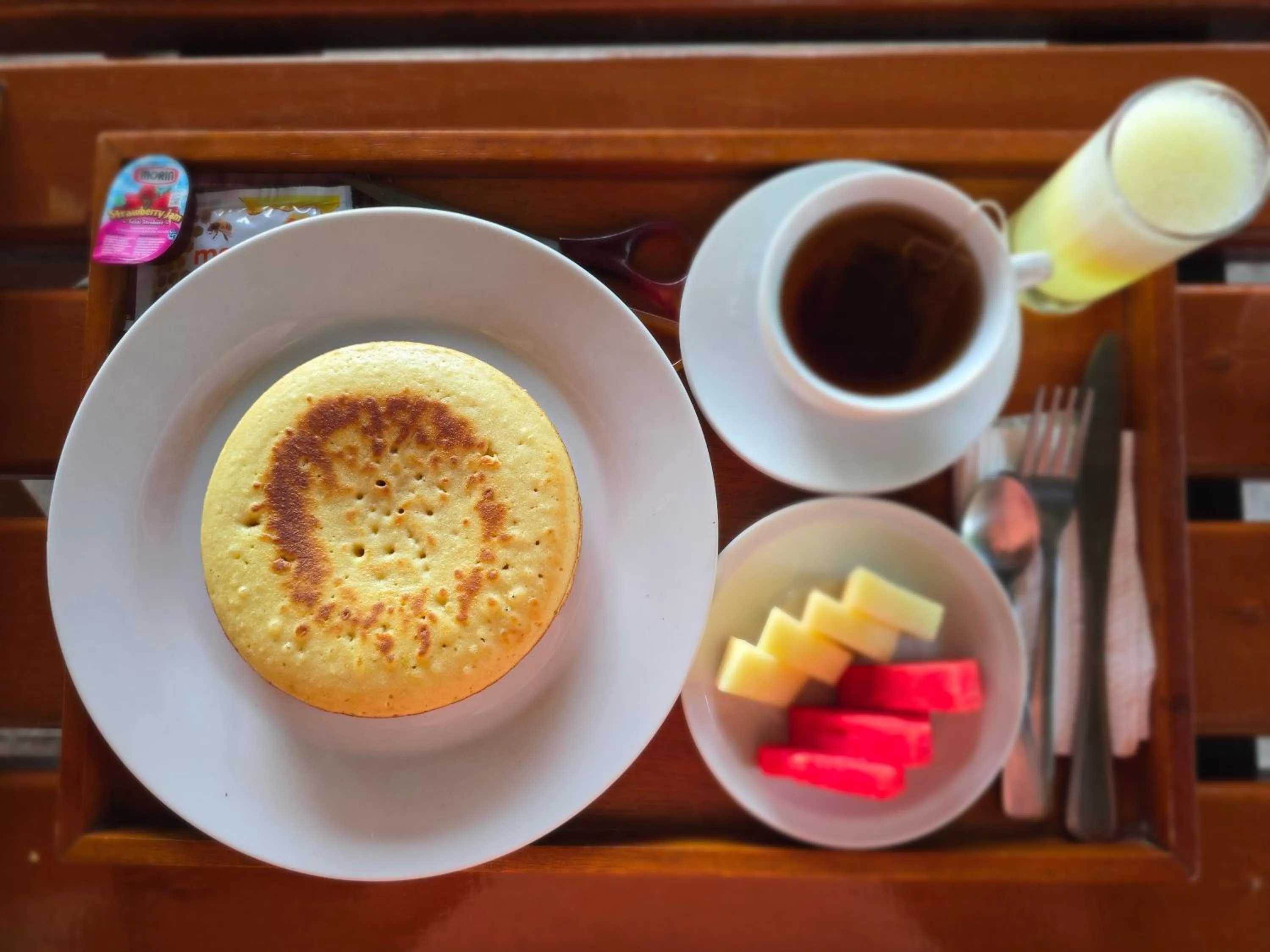 Breakfast in MB Palambak Island Resort Pulau Banyak Aceh Singkil