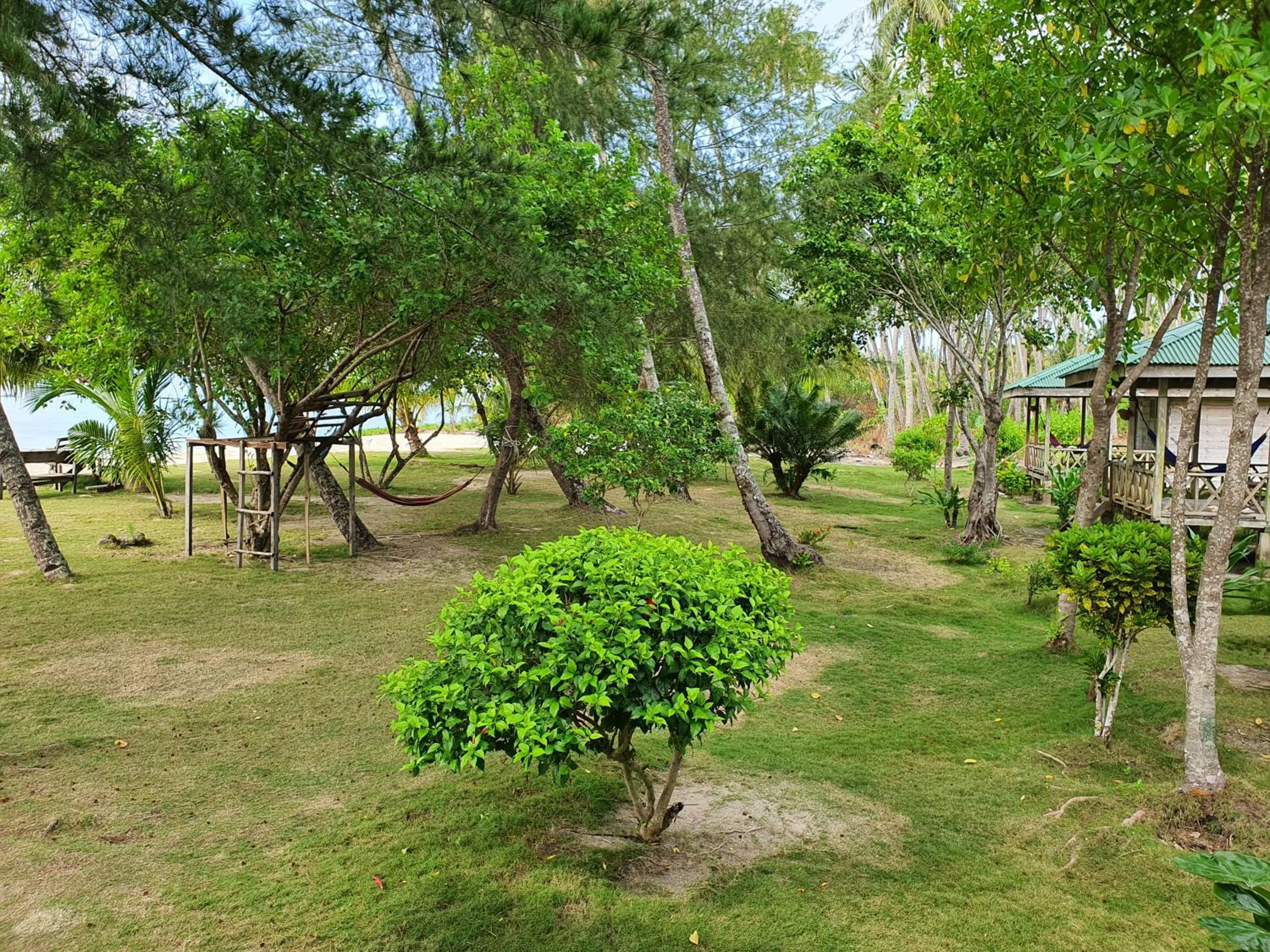 Garden in MB Palambak Island Resort Pulau Banyak Aceh Singkil