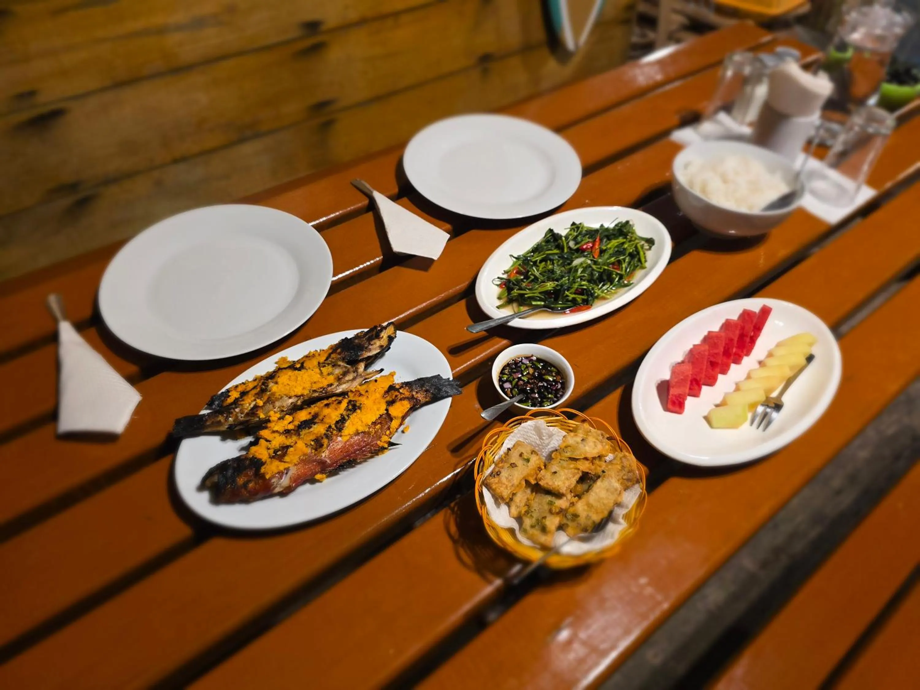 Meals in MB Palambak Island Resort Pulau Banyak Aceh Singkil