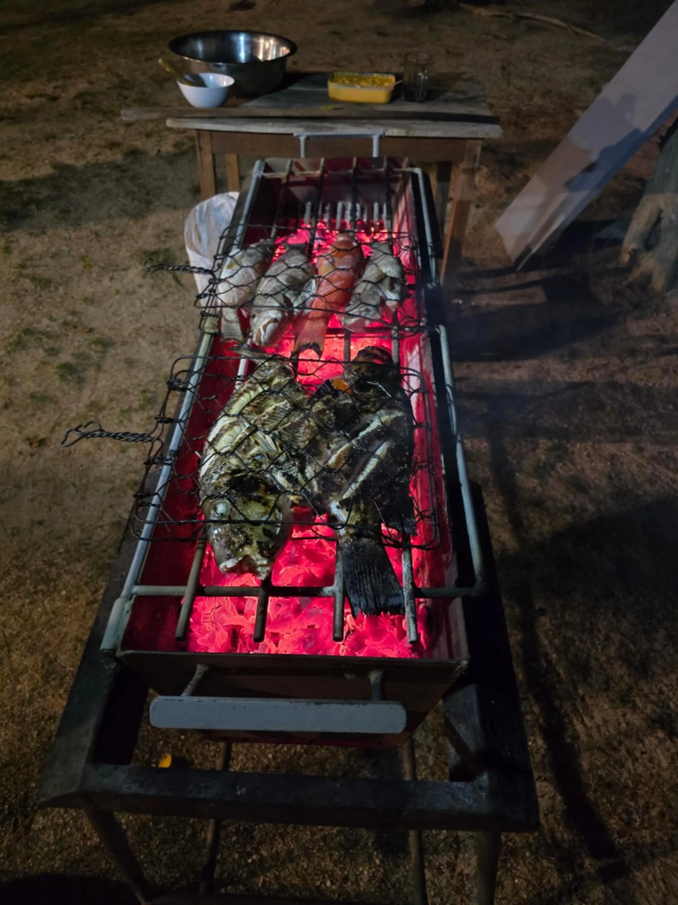 BBQ facilities in MB Palambak Island Resort Pulau Banyak Aceh Singkil