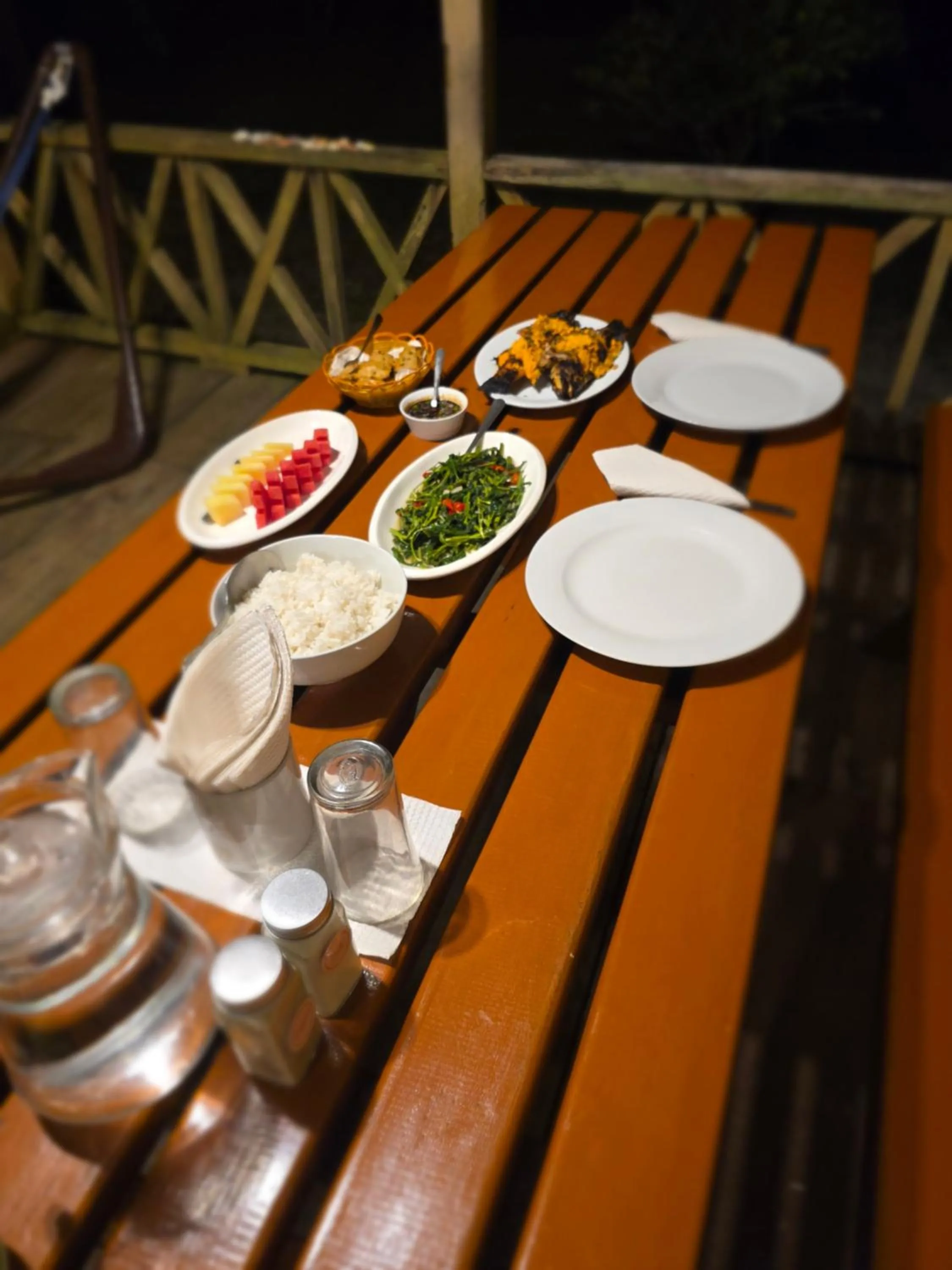 Meals in MB Palambak Island Resort Pulau Banyak Aceh Singkil