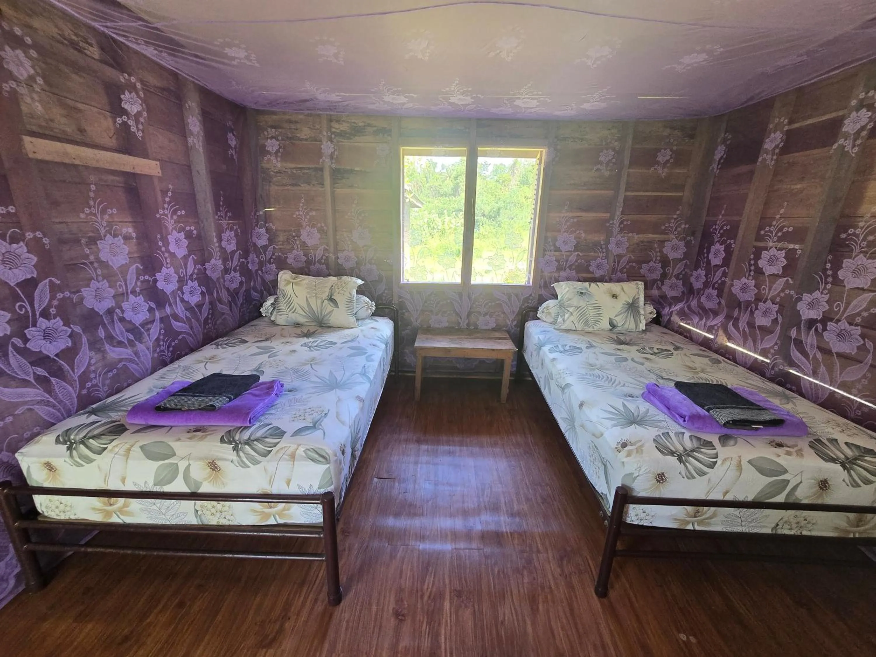 Bed in MB Palambak Island Resort Pulau Banyak Aceh Singkil