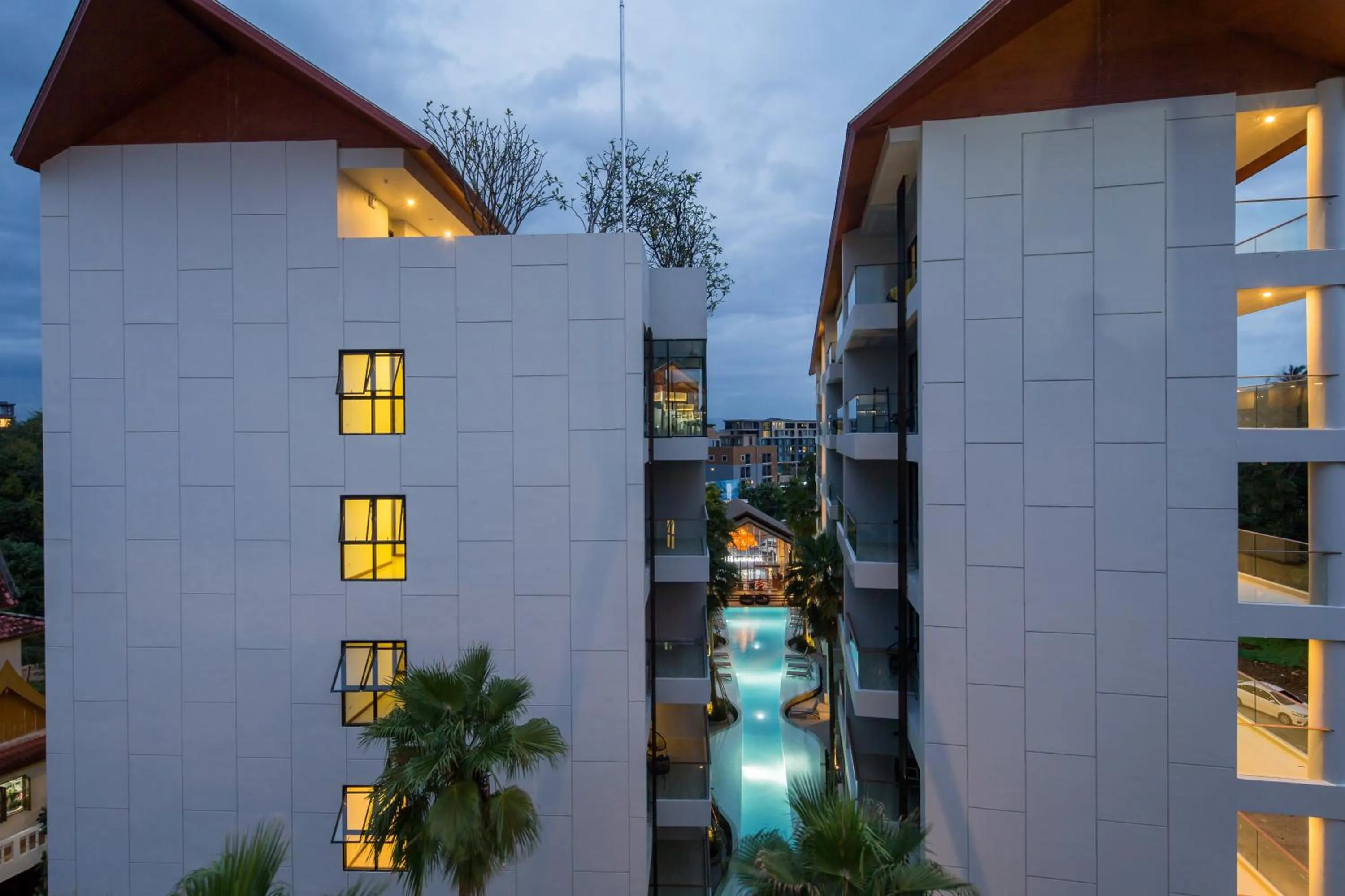 Property building in Palmyrah Surin Beach Residence