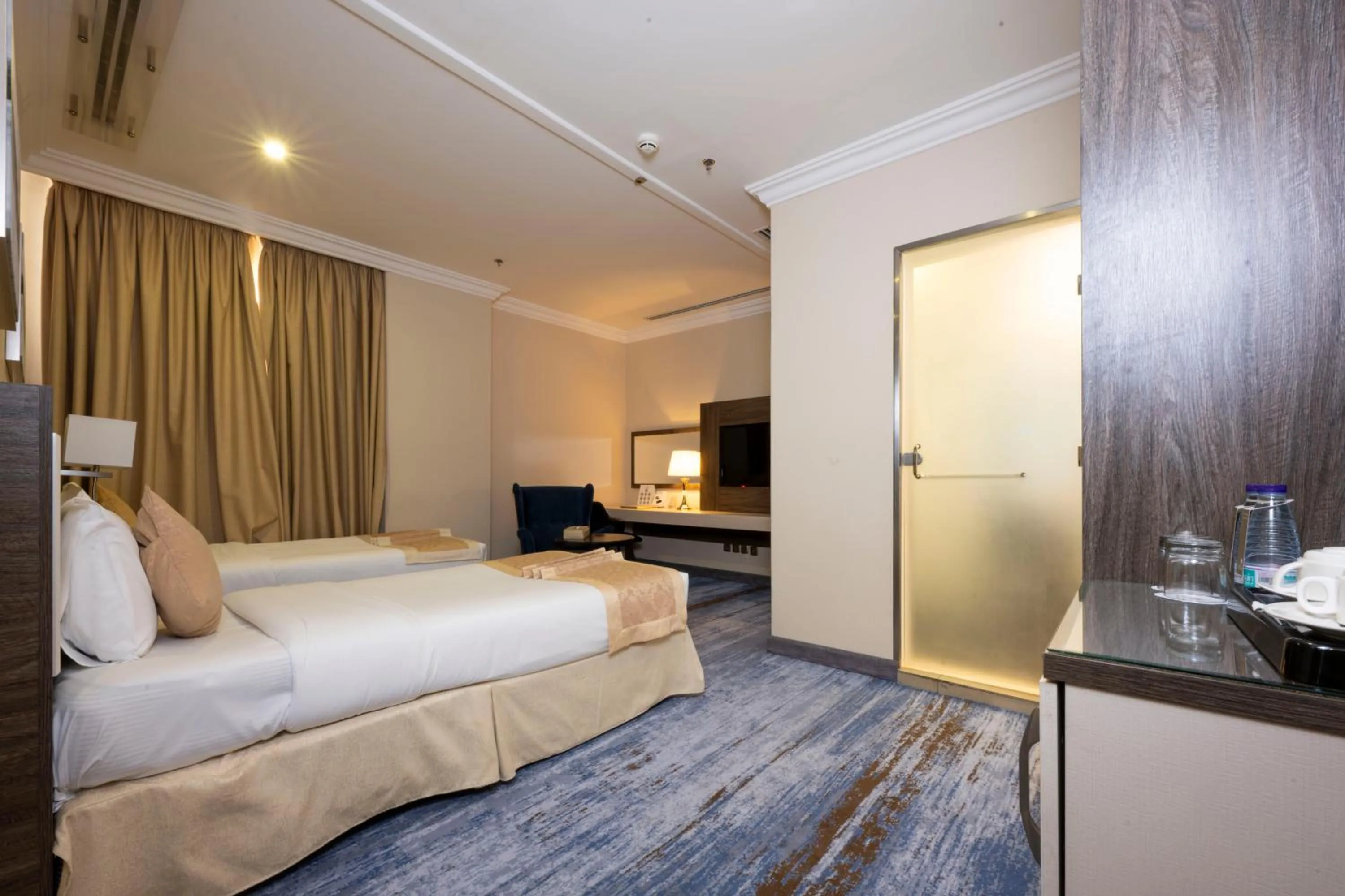 Bed in Hayat Al Riyadh Hotel