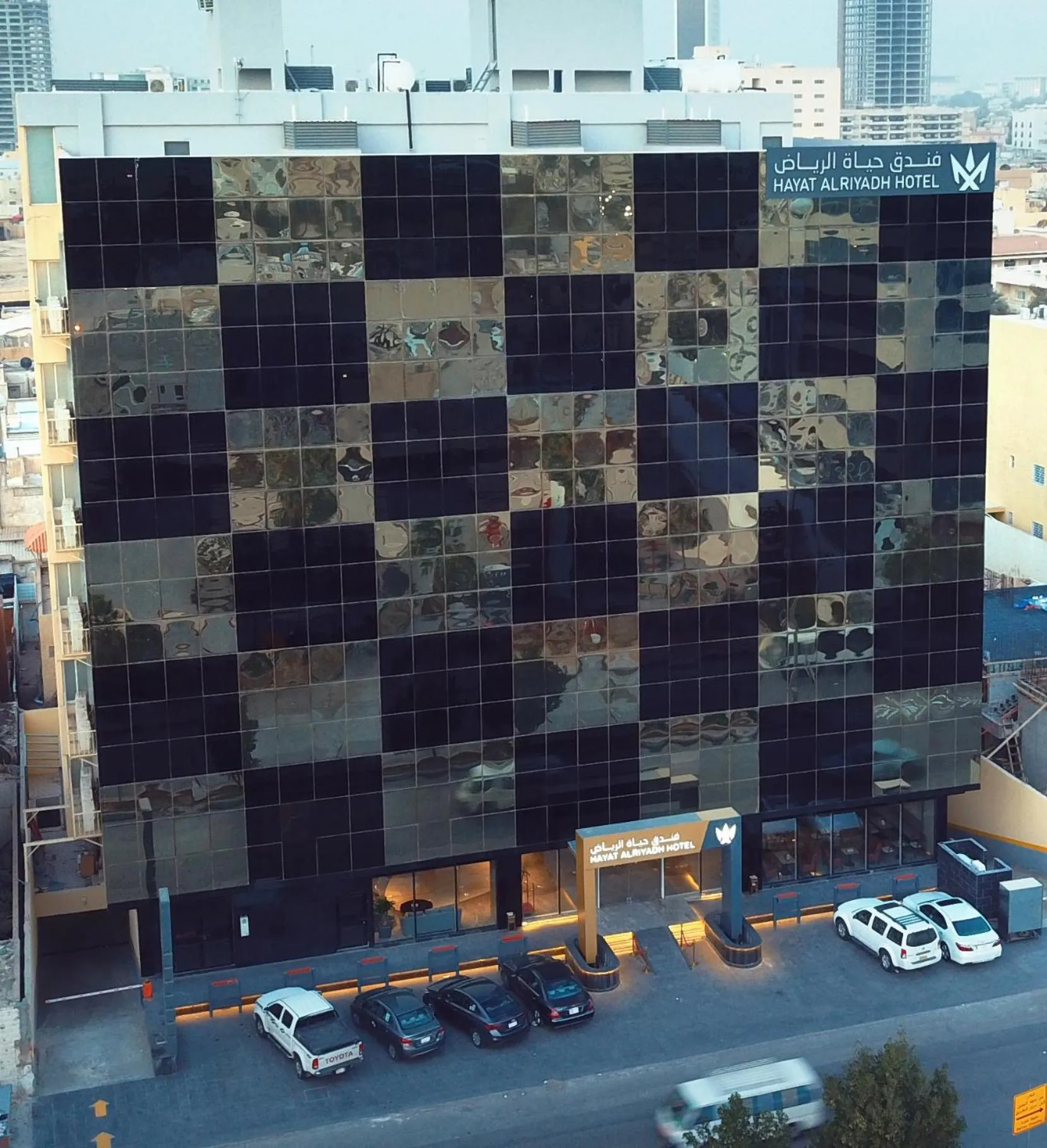 Bird's eye view in Hayat Al Riyadh Hotel