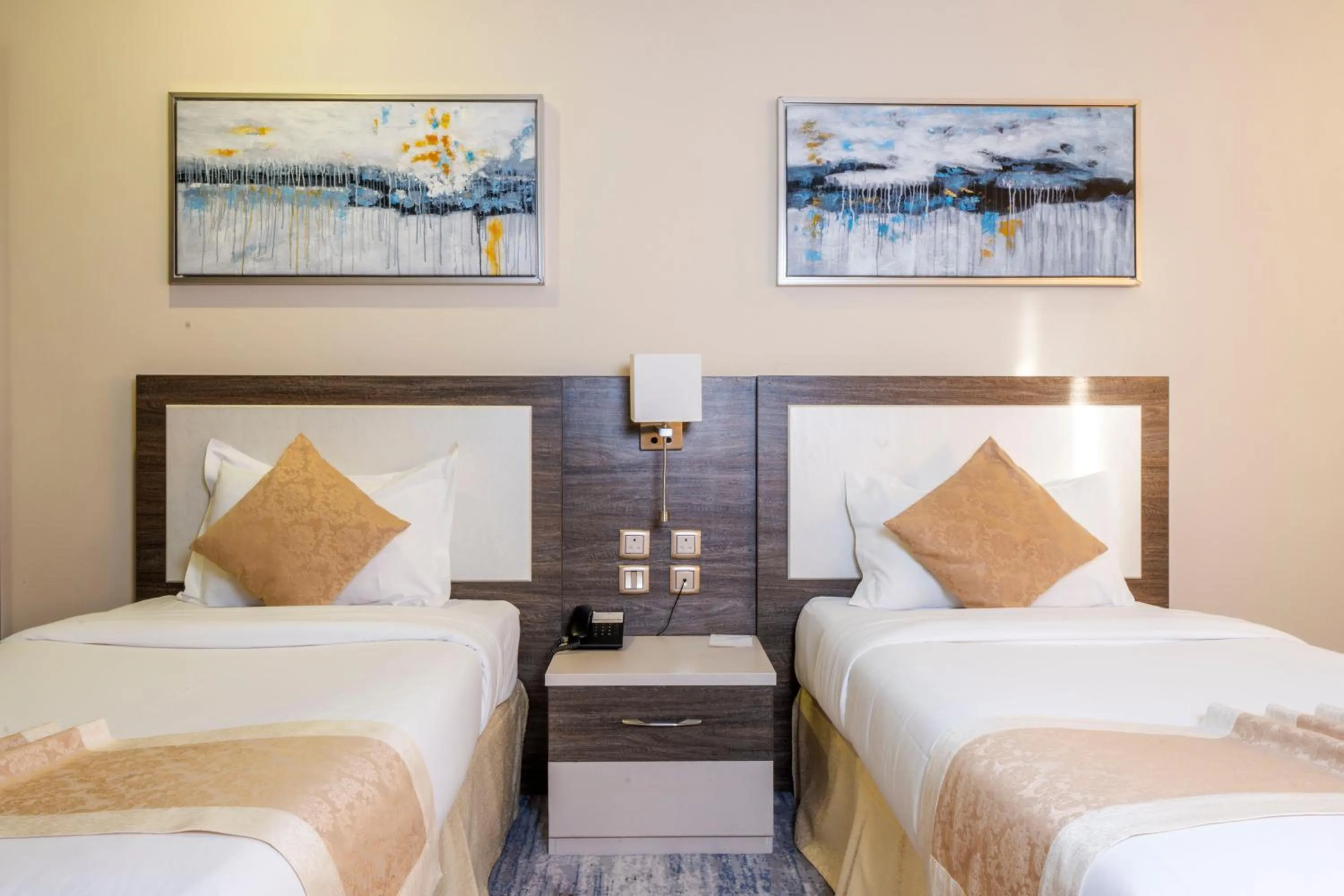 Bed in Hayat Al Riyadh Hotel