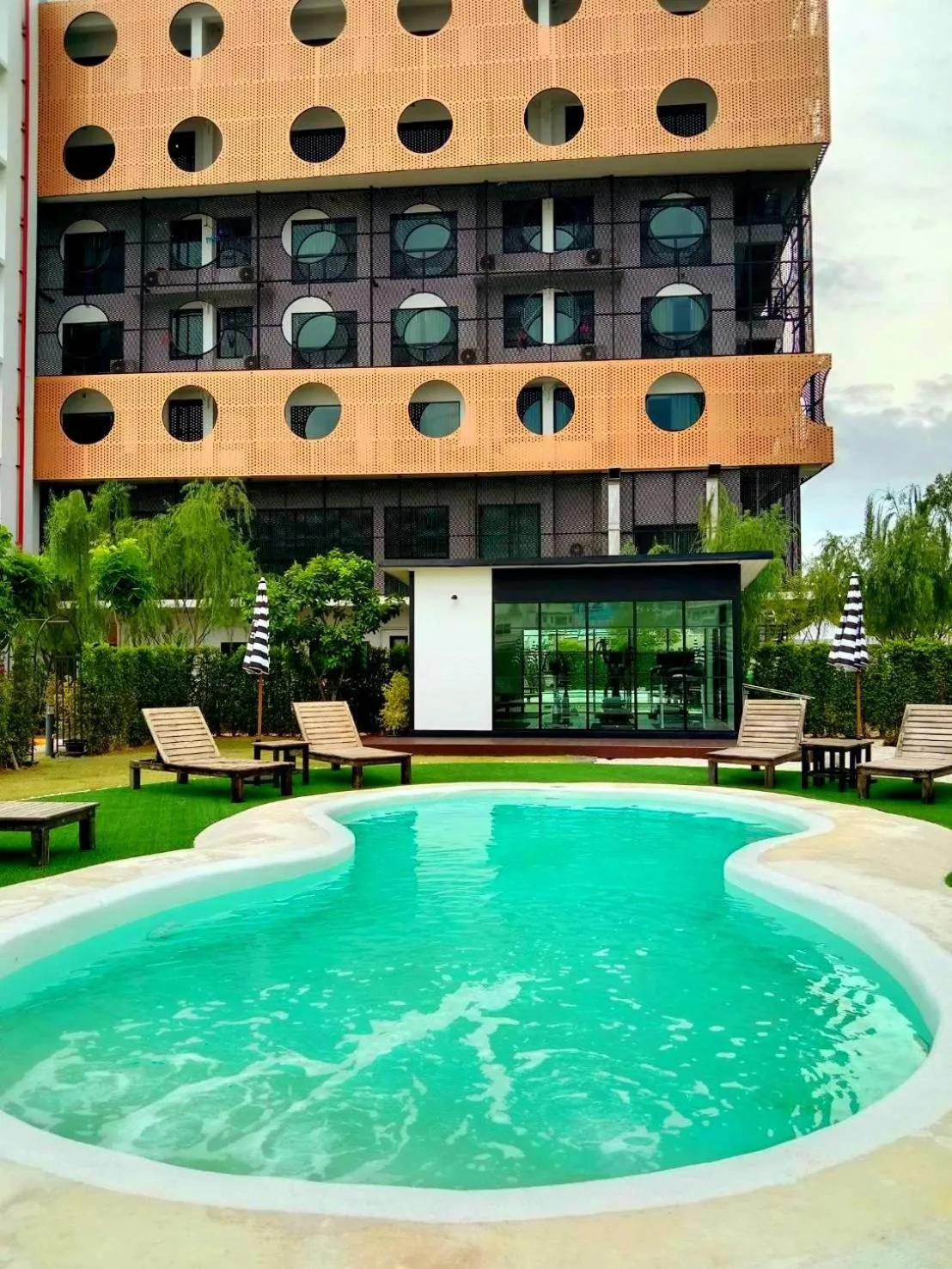 Swimming pool in Hotel Fuse Rayong