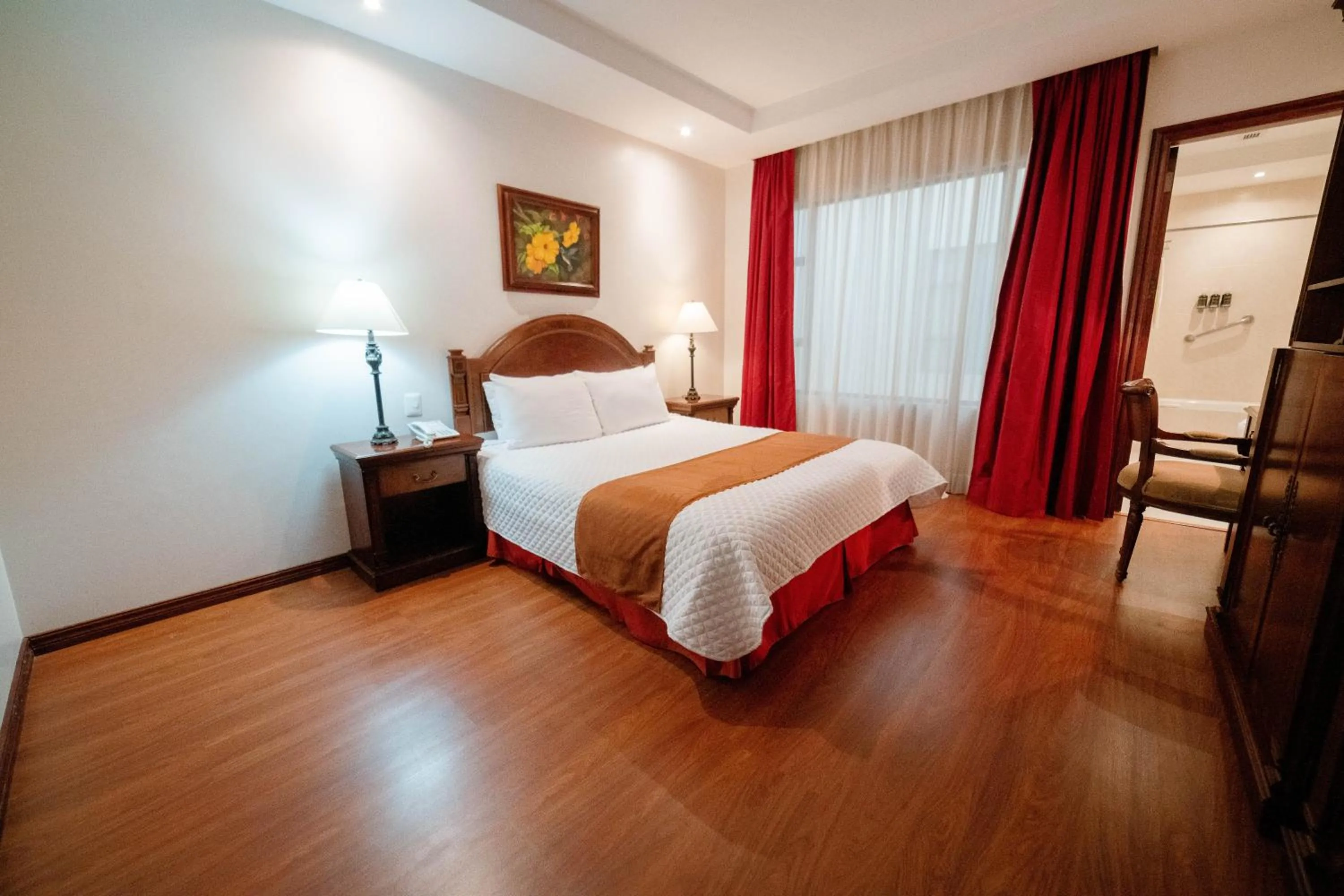 Bed in Grand Victoria Boutique Hotel