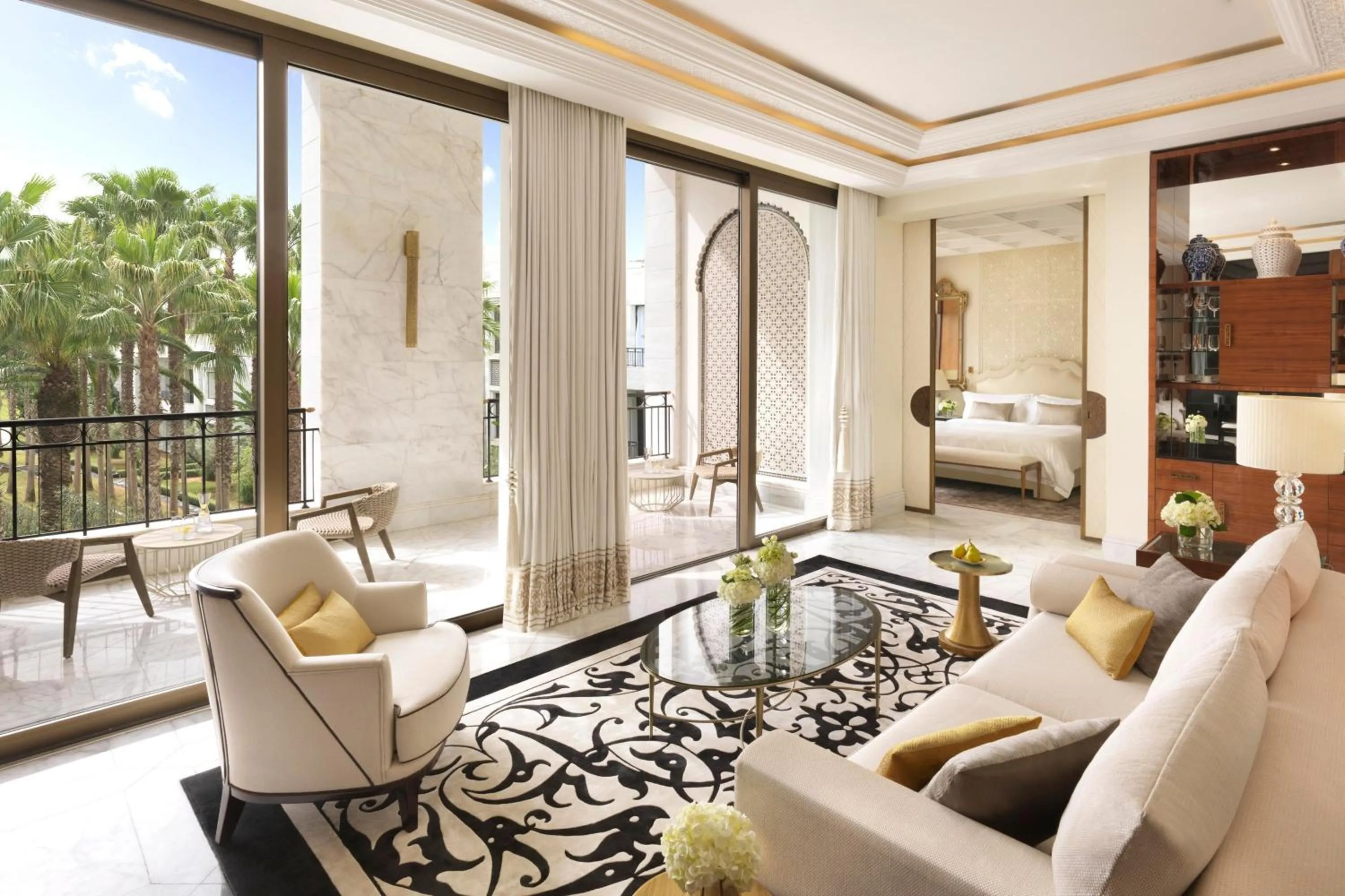 Swimming pool in The Ritz-Carlton Rabat, Dar Es Salam