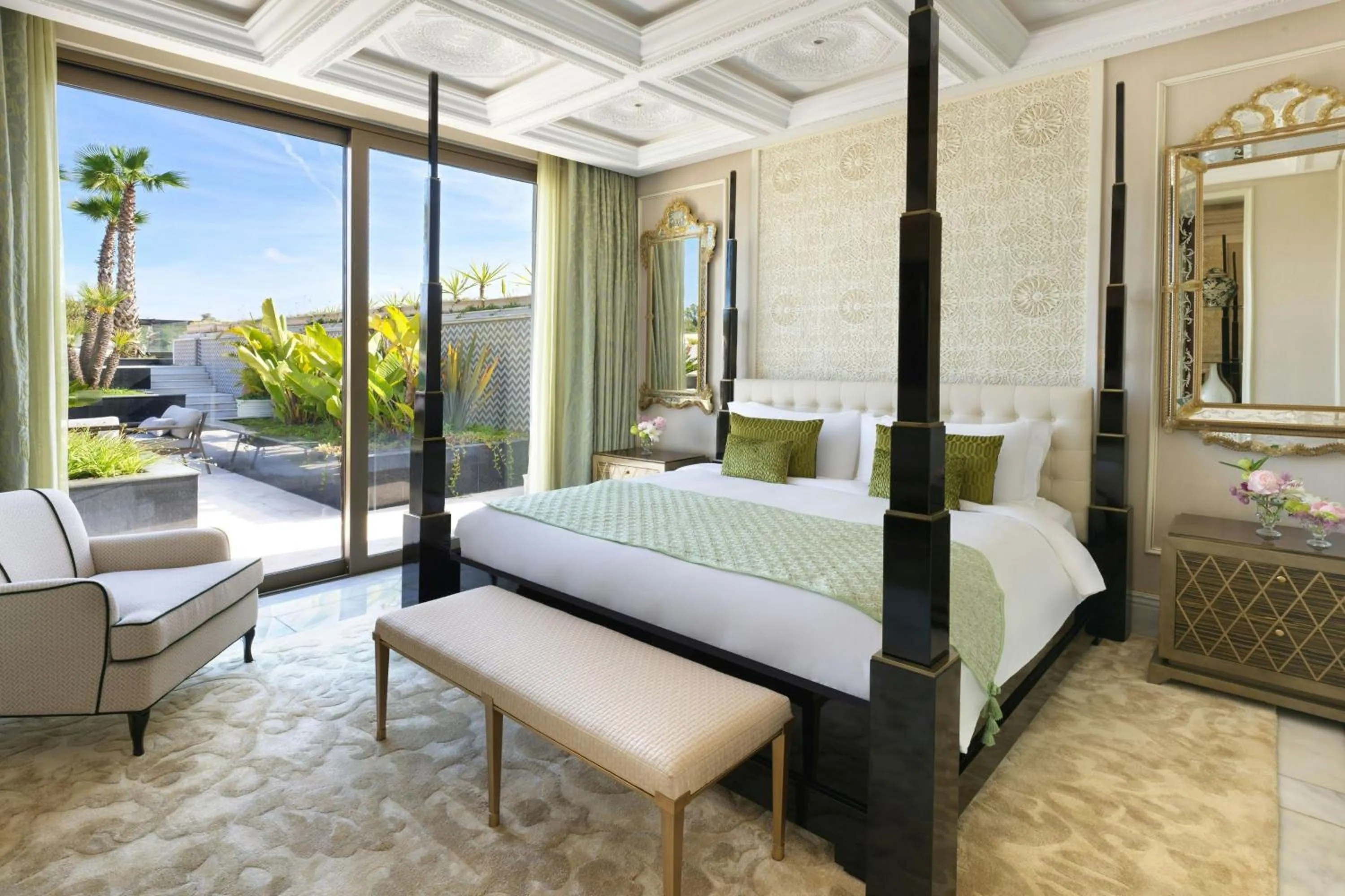 Bedroom, Bed in The Ritz-Carlton Rabat, Dar Es Salam