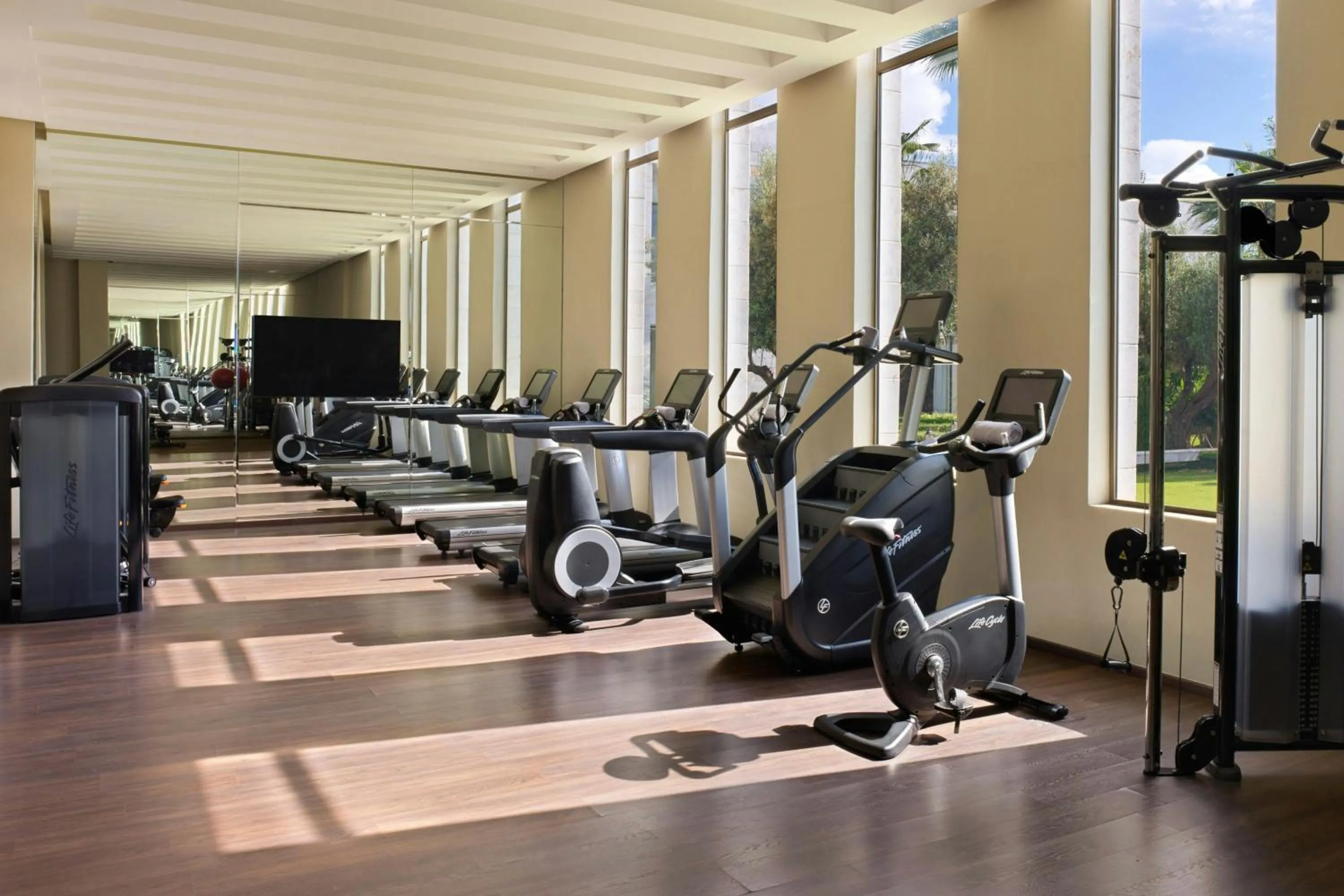 Fitness centre/facilities in The Ritz-Carlton Rabat, Dar Es Salam