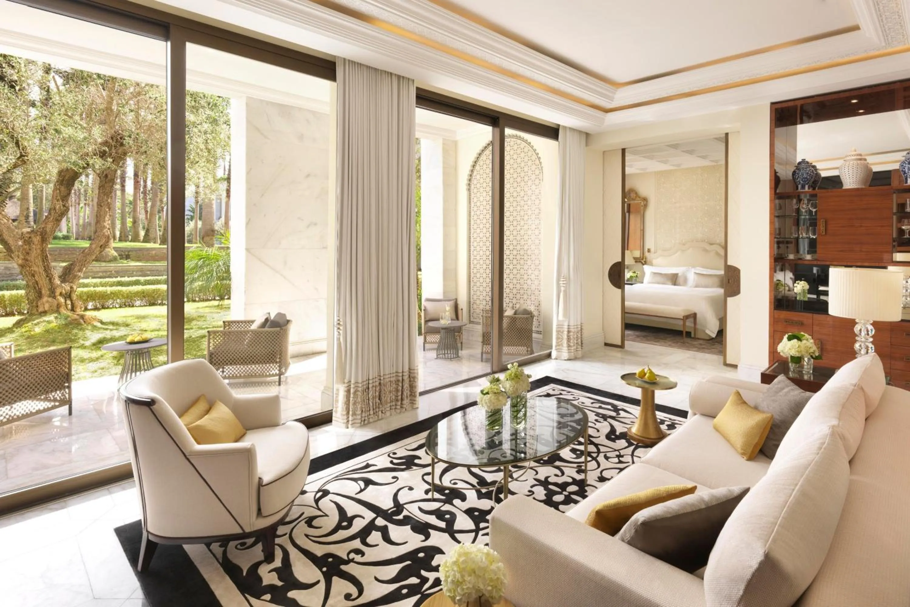 Swimming pool in The Ritz-Carlton Rabat, Dar Es Salam