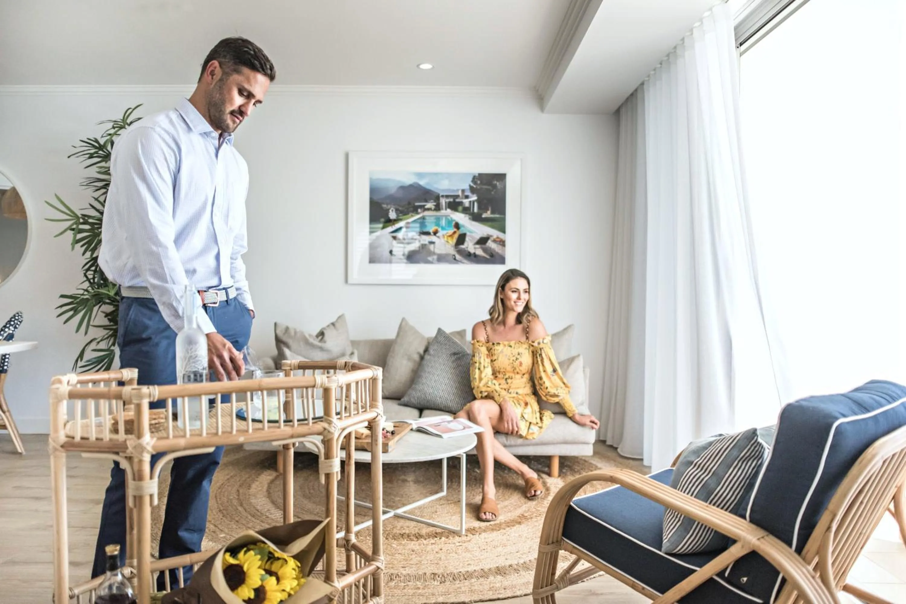 Living room in Tingirana Noosa