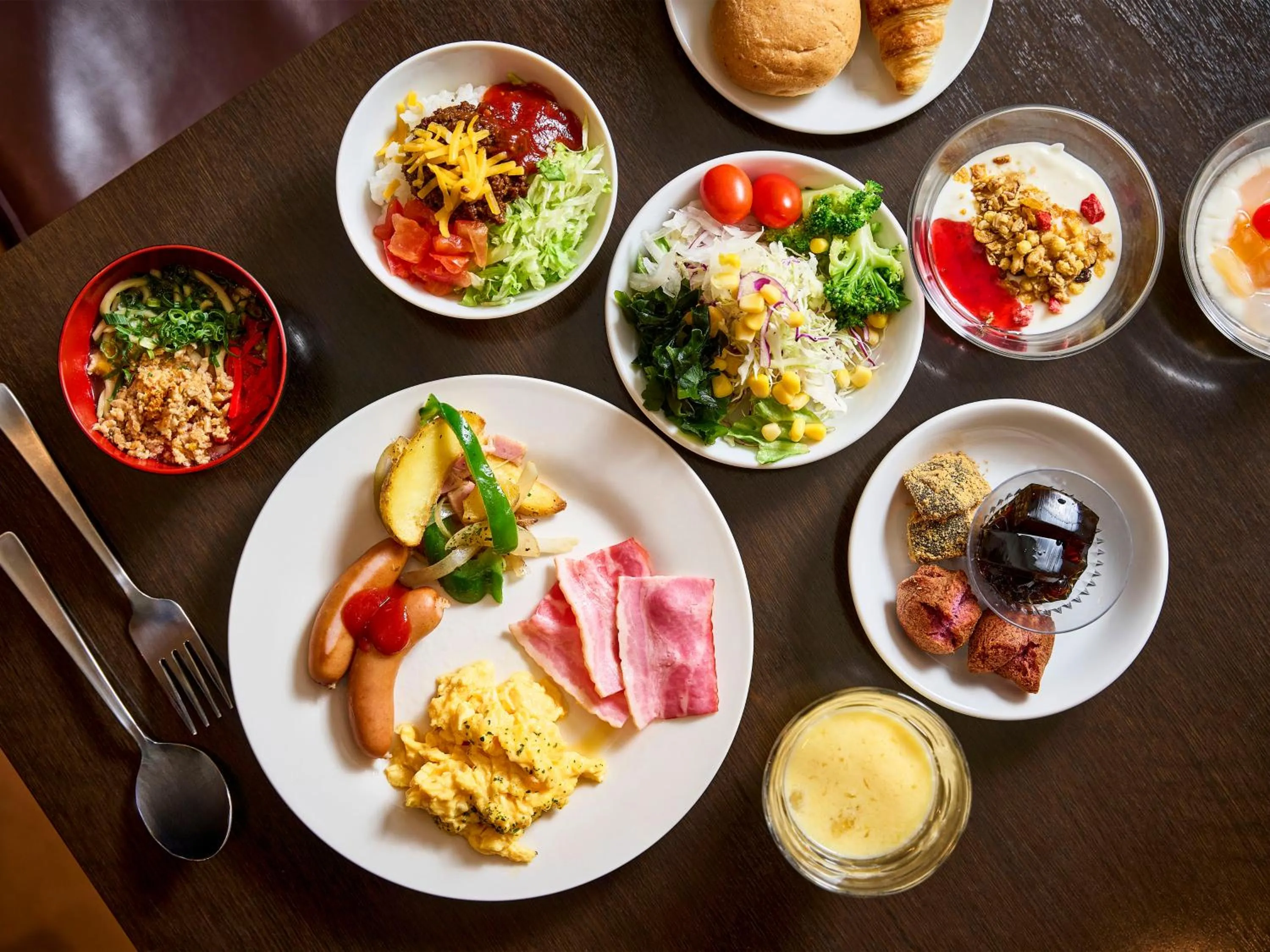 Breakfast in Daiwa Roynet Hotel Okinawa-Kenchomae