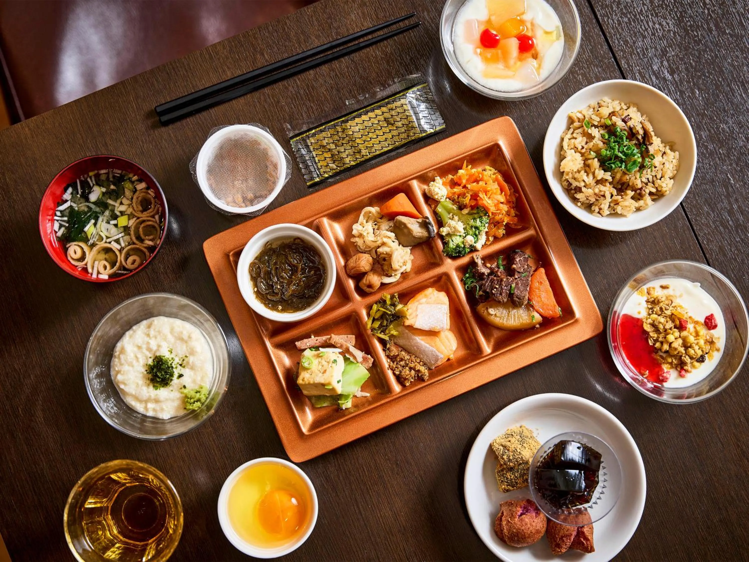 Breakfast in Daiwa Roynet Hotel Okinawa-Kenchomae