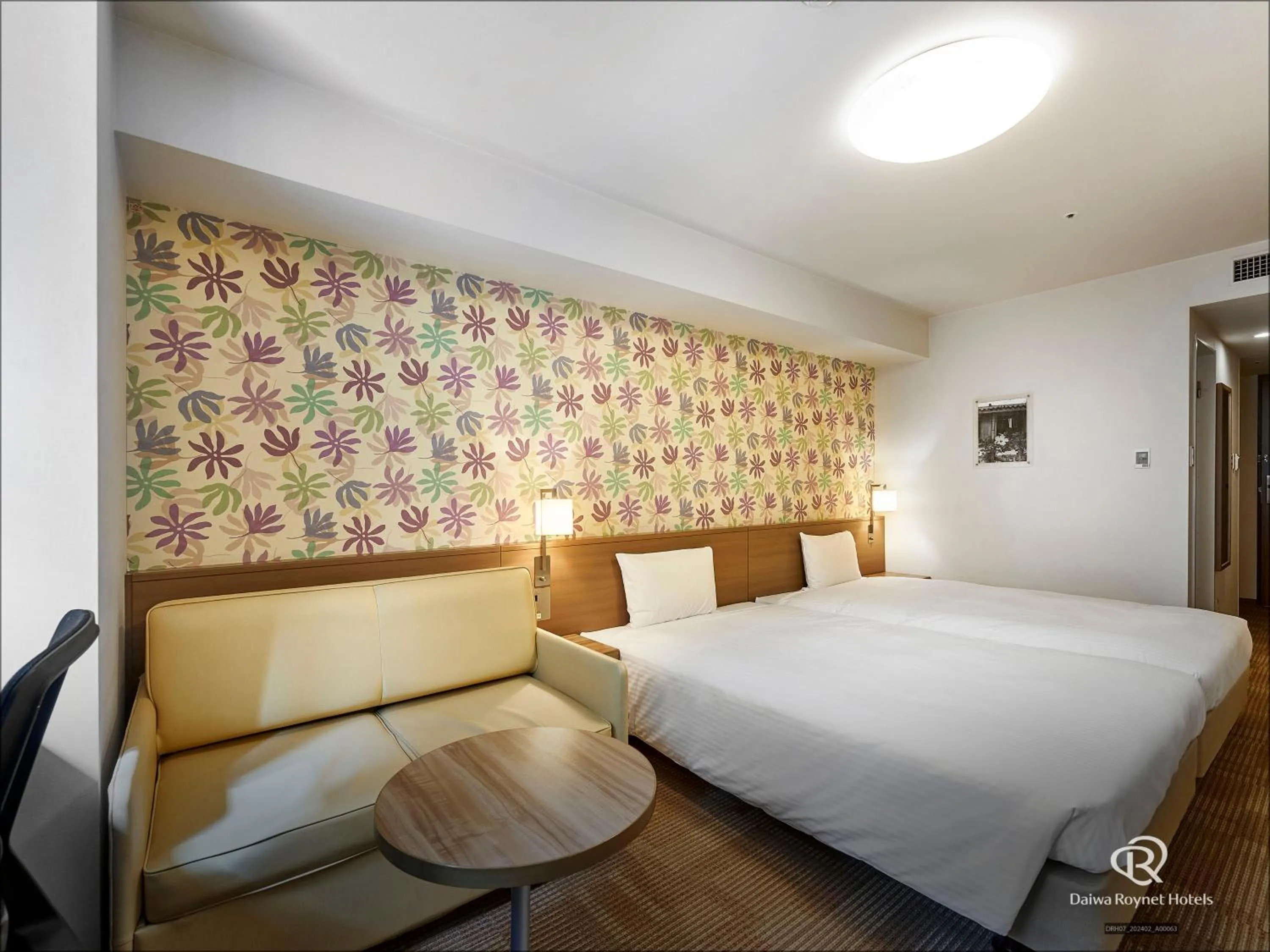 Photo of the whole room, Bed in Daiwa Roynet Hotel Okinawa-Kenchomae