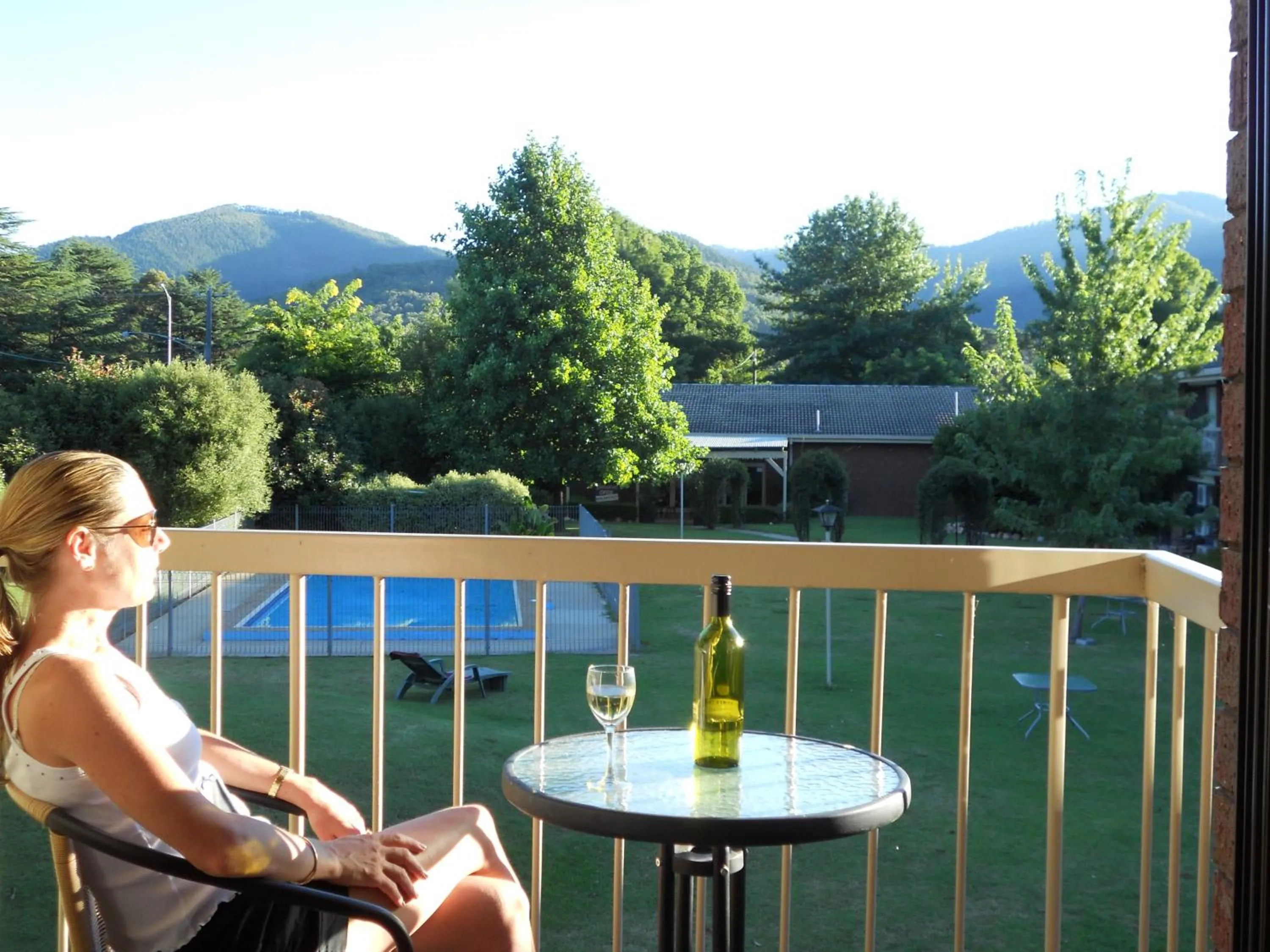 People in Bogong View Motor Inn