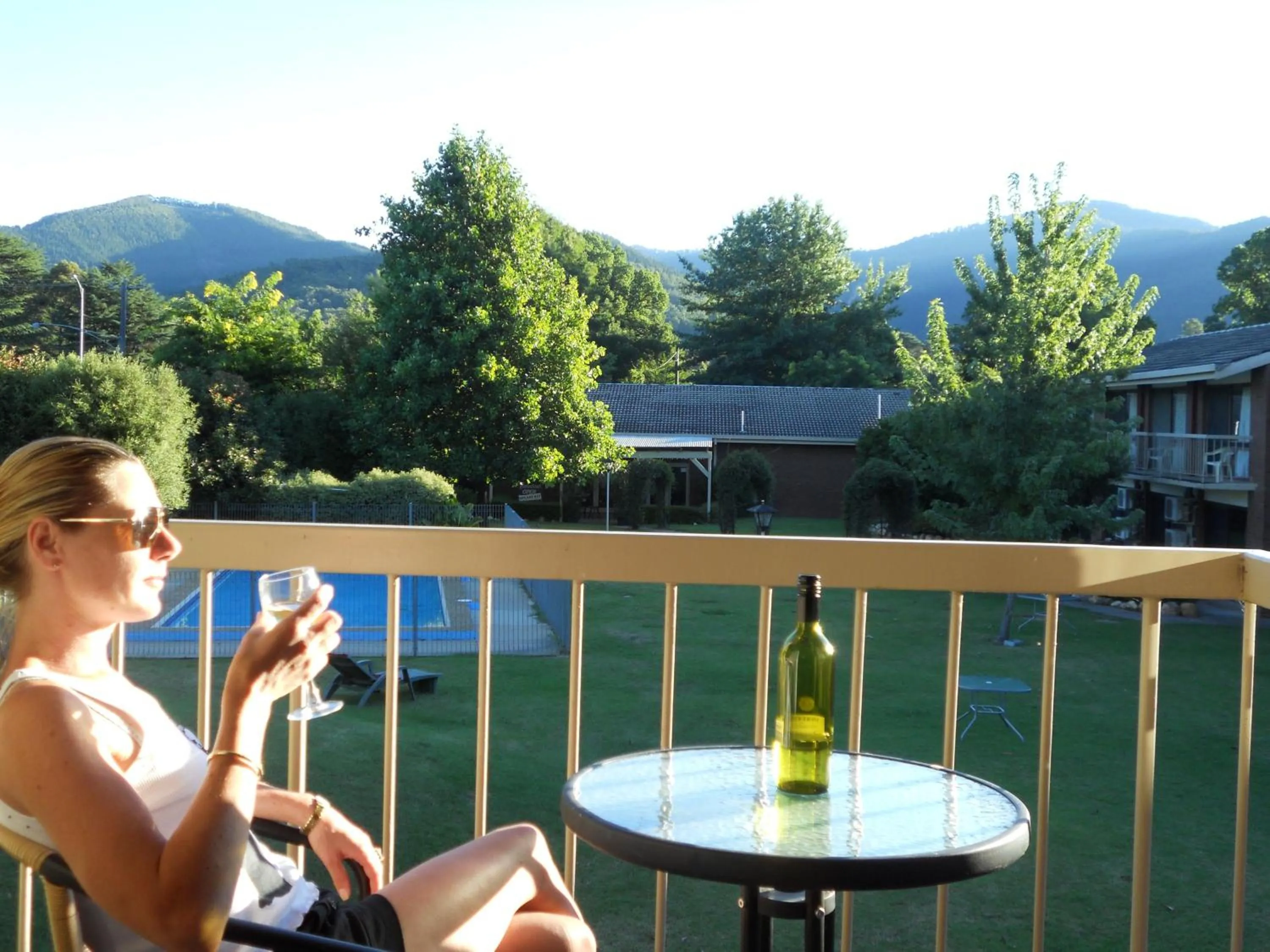 People in Bogong View Motor Inn