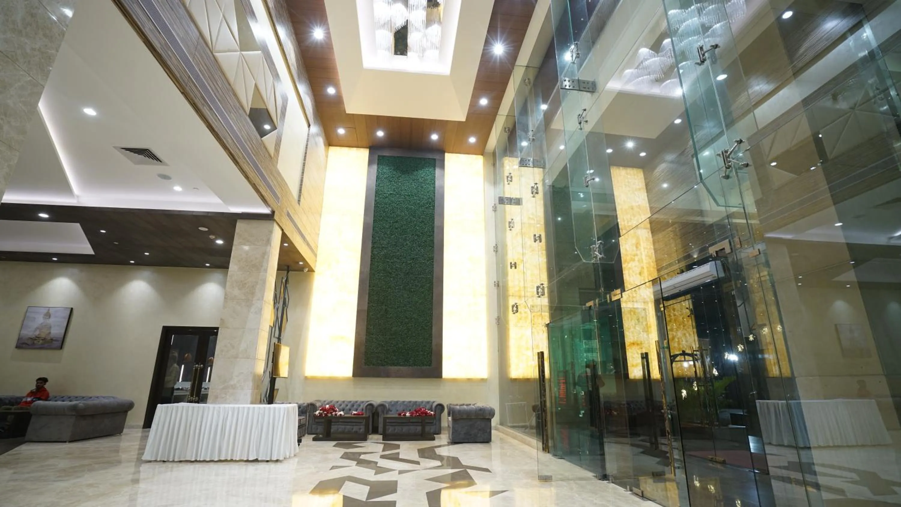 Seating area in Ramada by Wyndham Aligarh GT Road