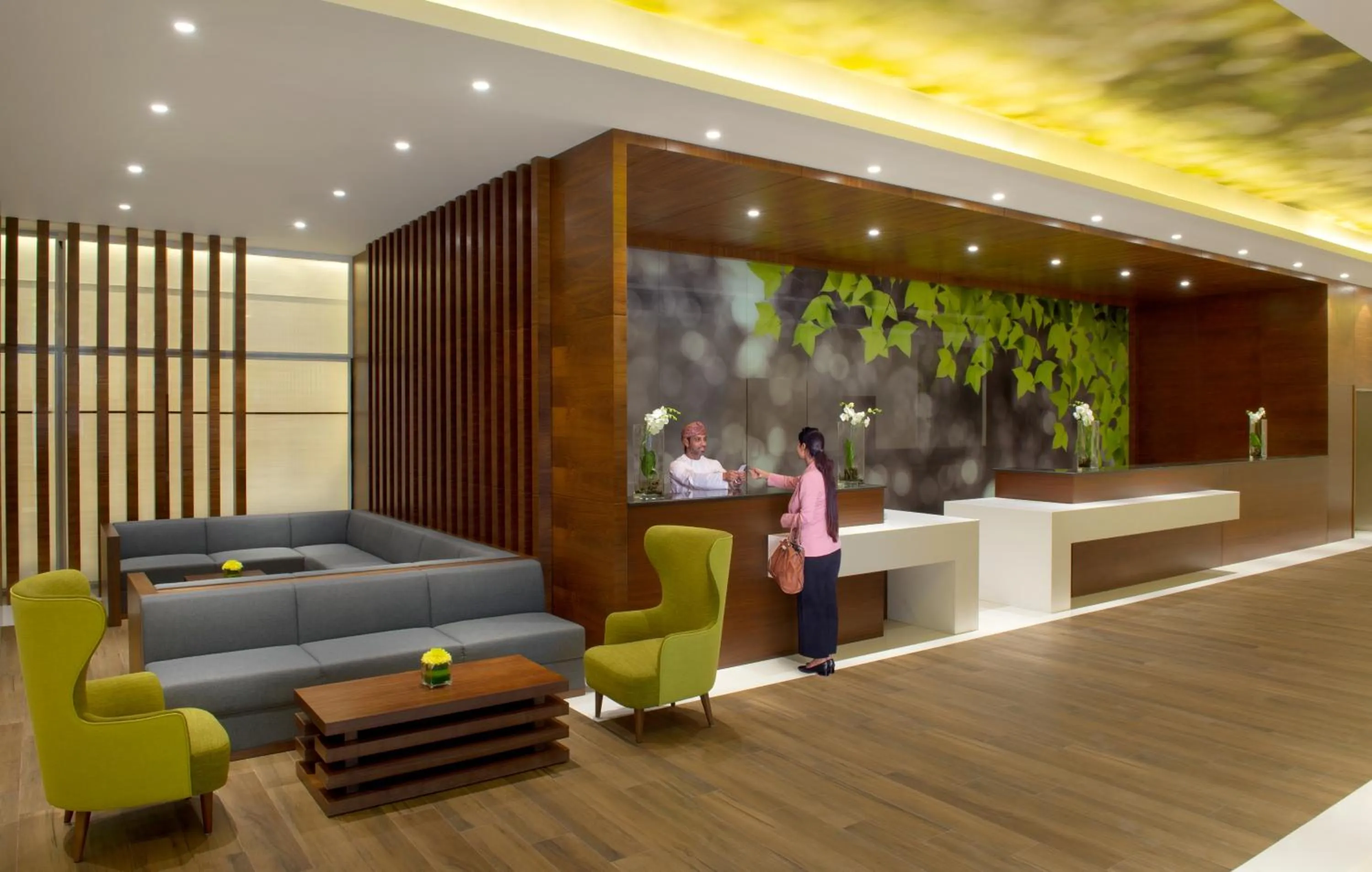 Staff in Wyndham Garden Muscat Al Khuwair