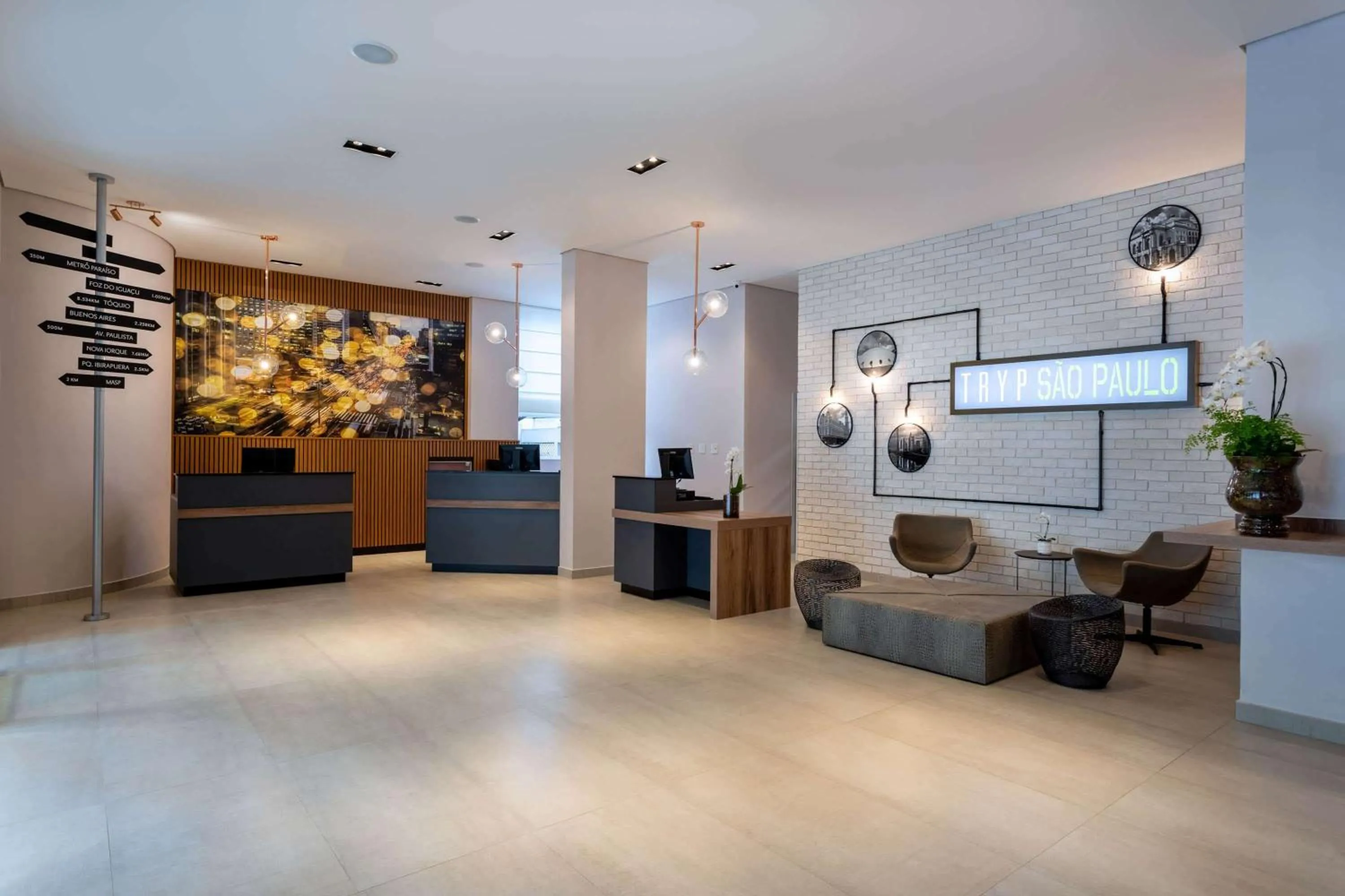 Lobby or reception in TRYP by Wyndham São Paulo Paulista Paraíso
