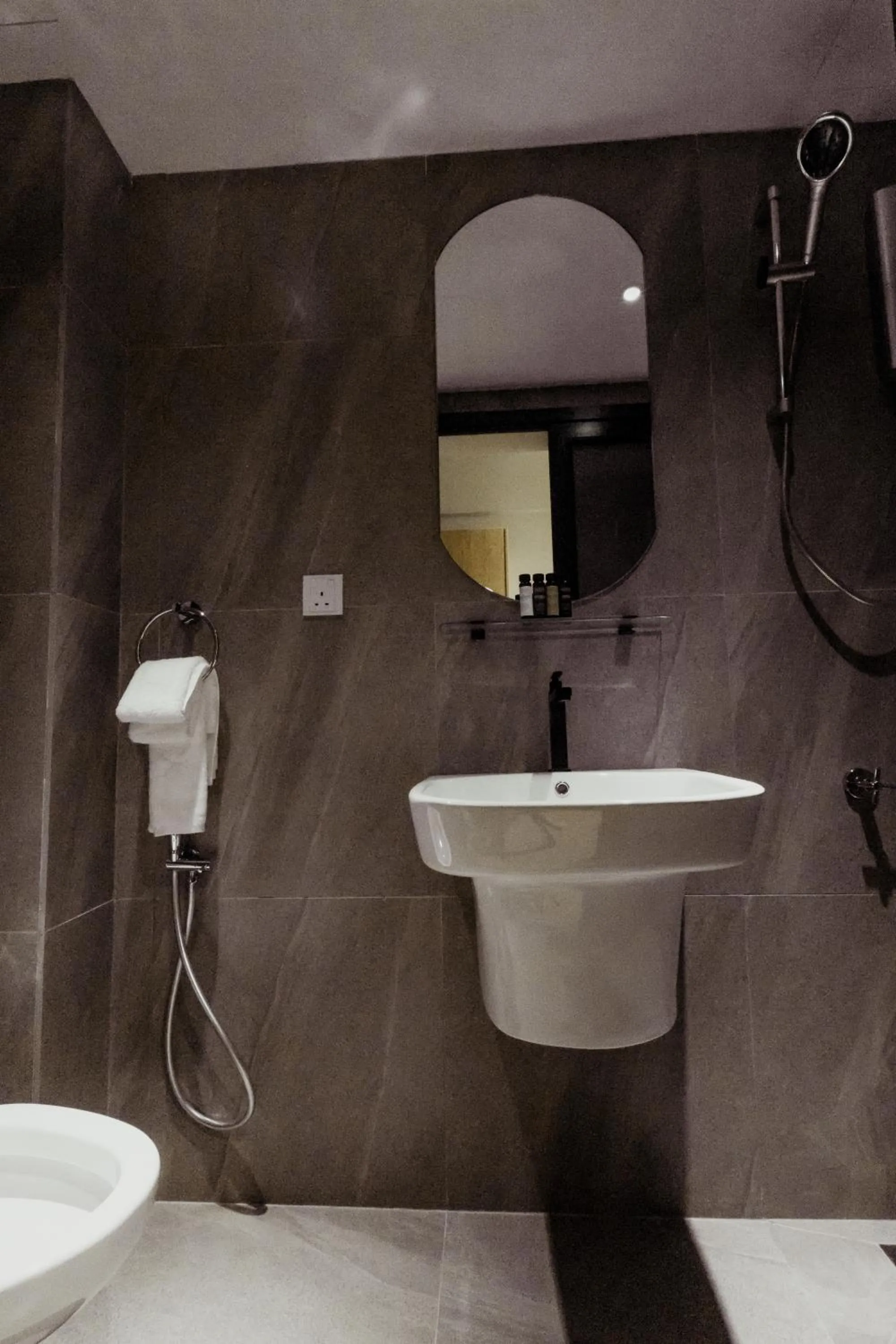 Shower in Urban Living Residence