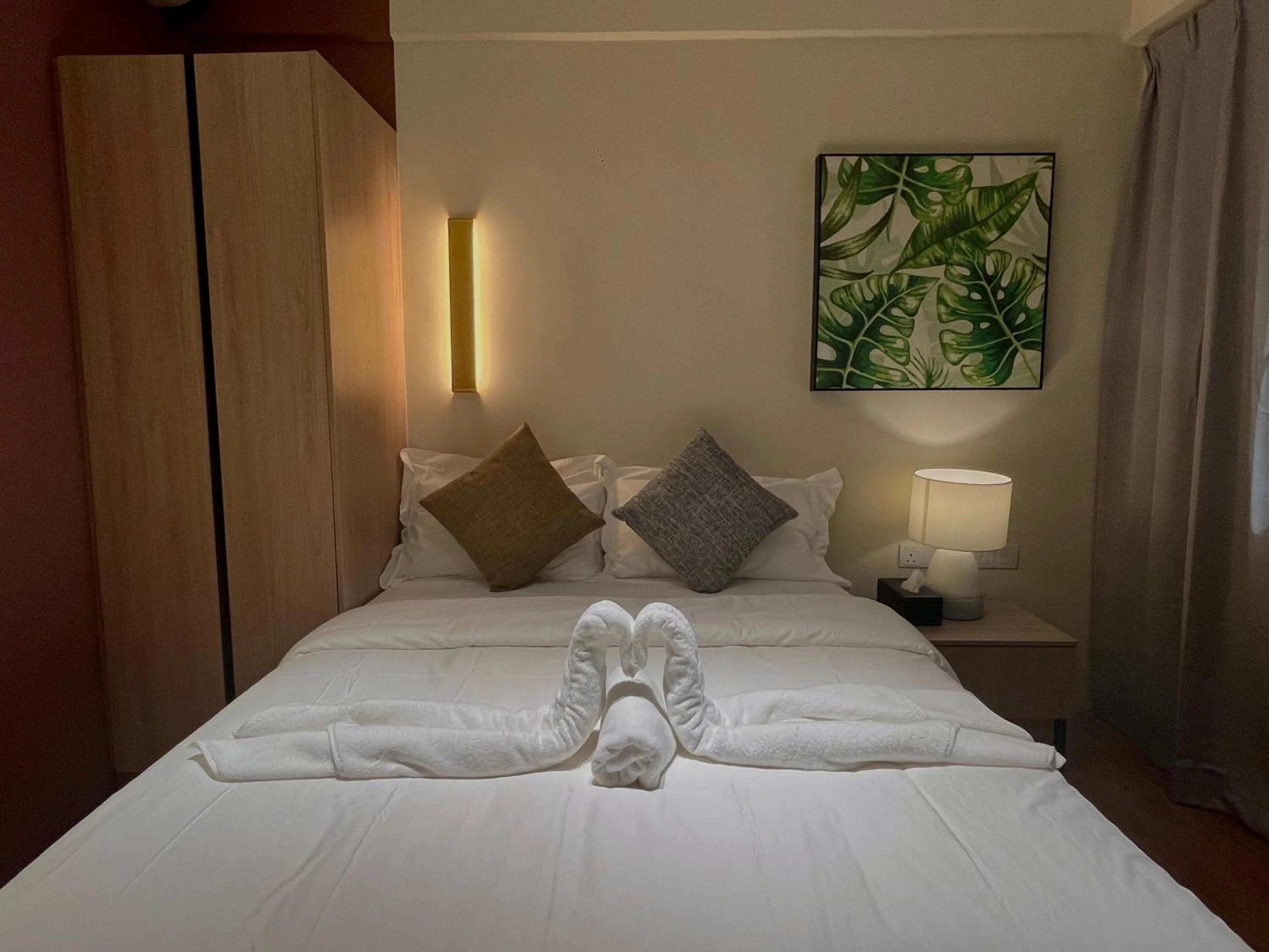 Bed in Urban Living Residence