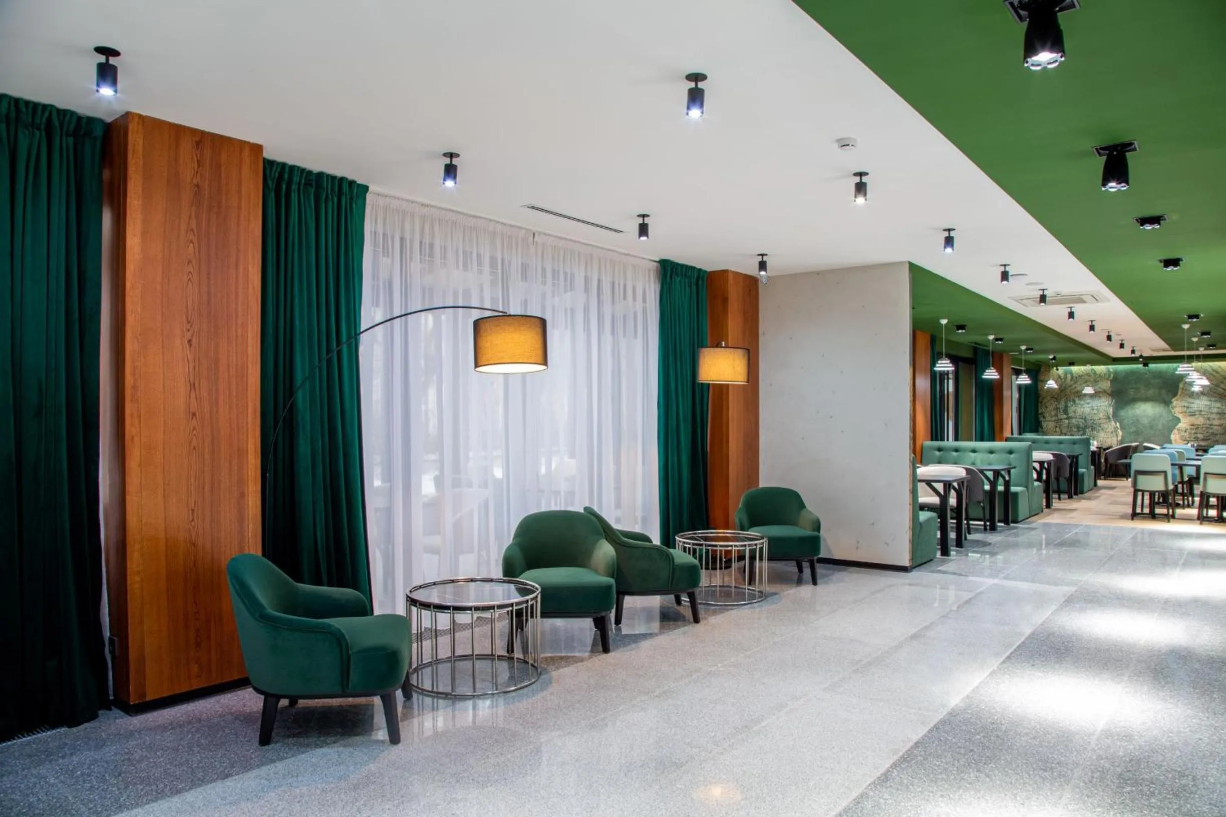 Lobby or reception in Kazzhol Park Hotel Almaty