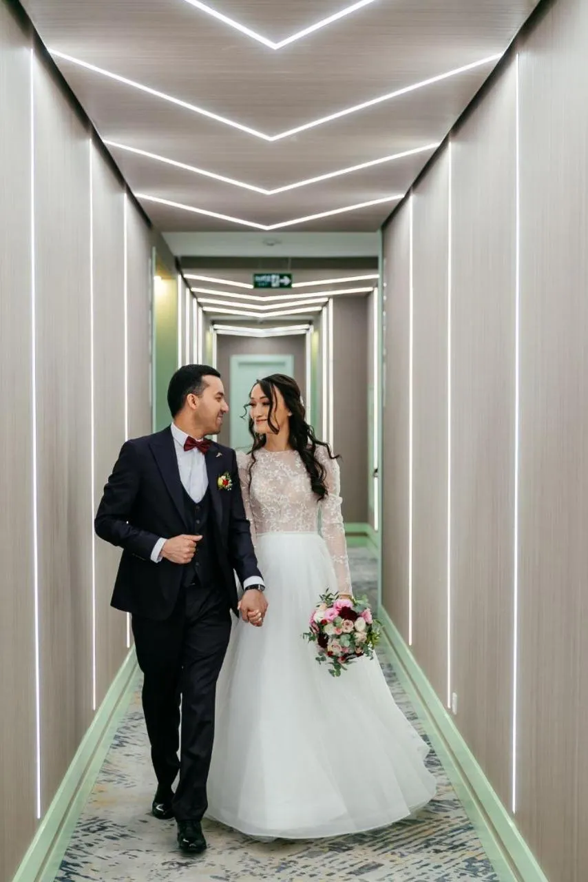 People in Kazzhol Park Hotel Almaty