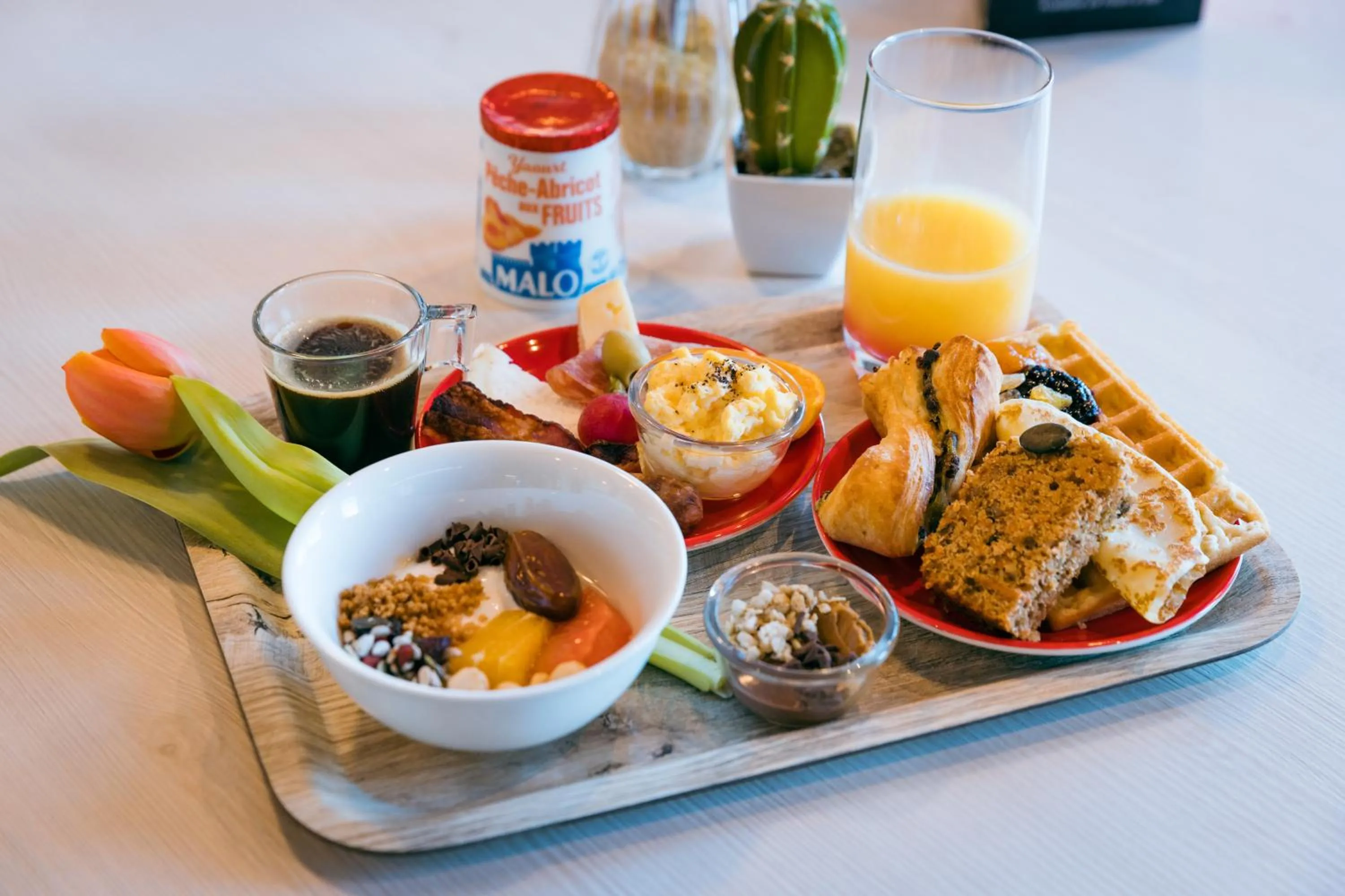 Breakfast in ibis Saint Malo Plage